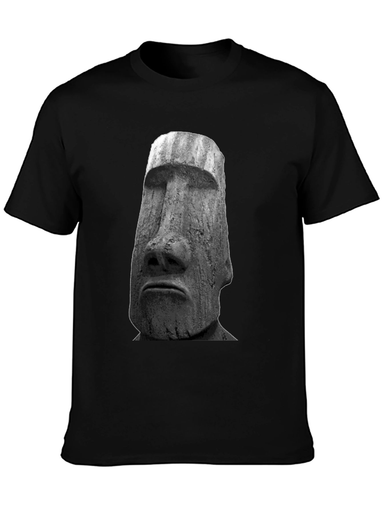 Moai Head Graphic Tee