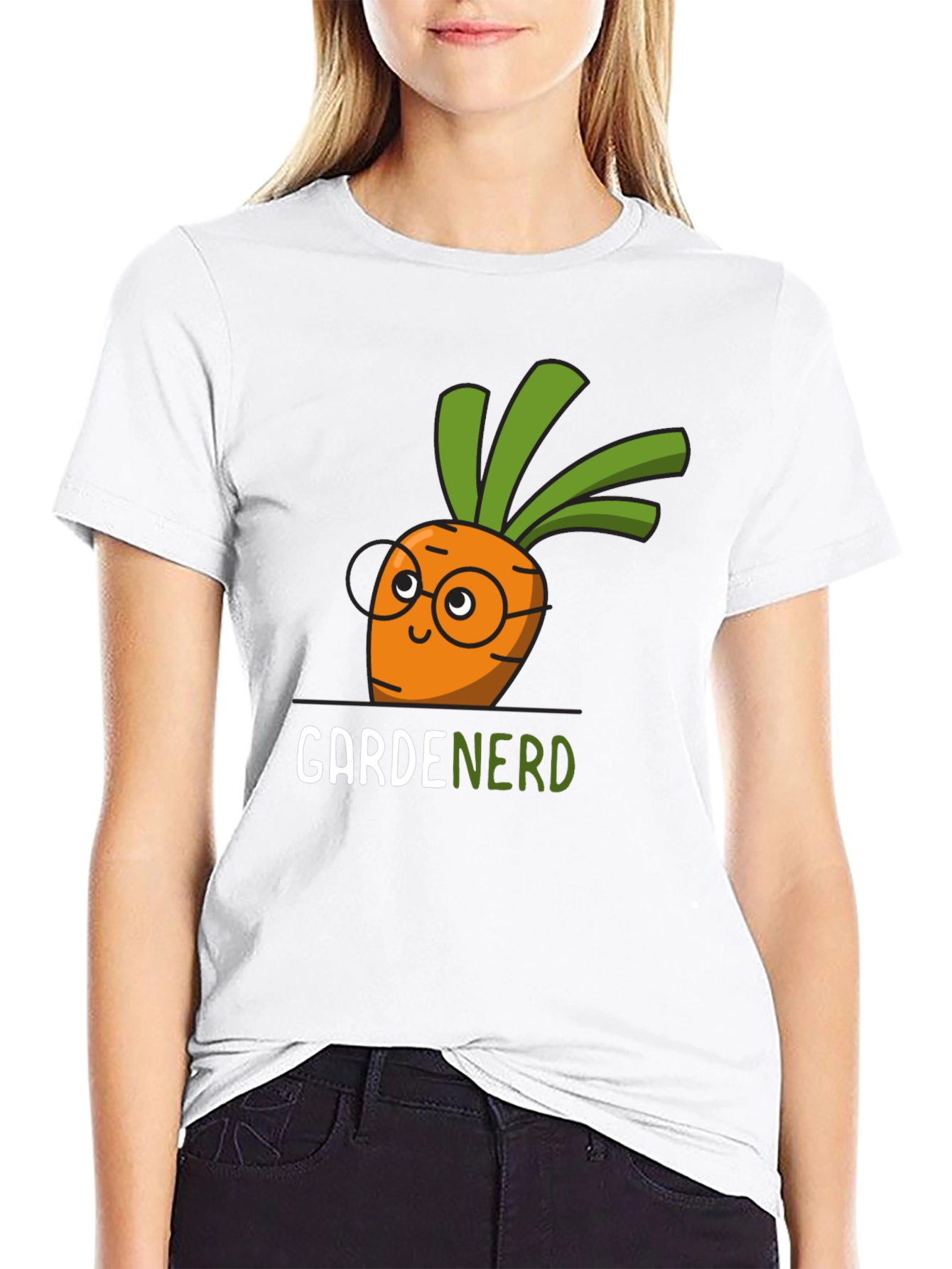 Gardenerd Carrot T-Shirt - Funny Garden Lover Tee
