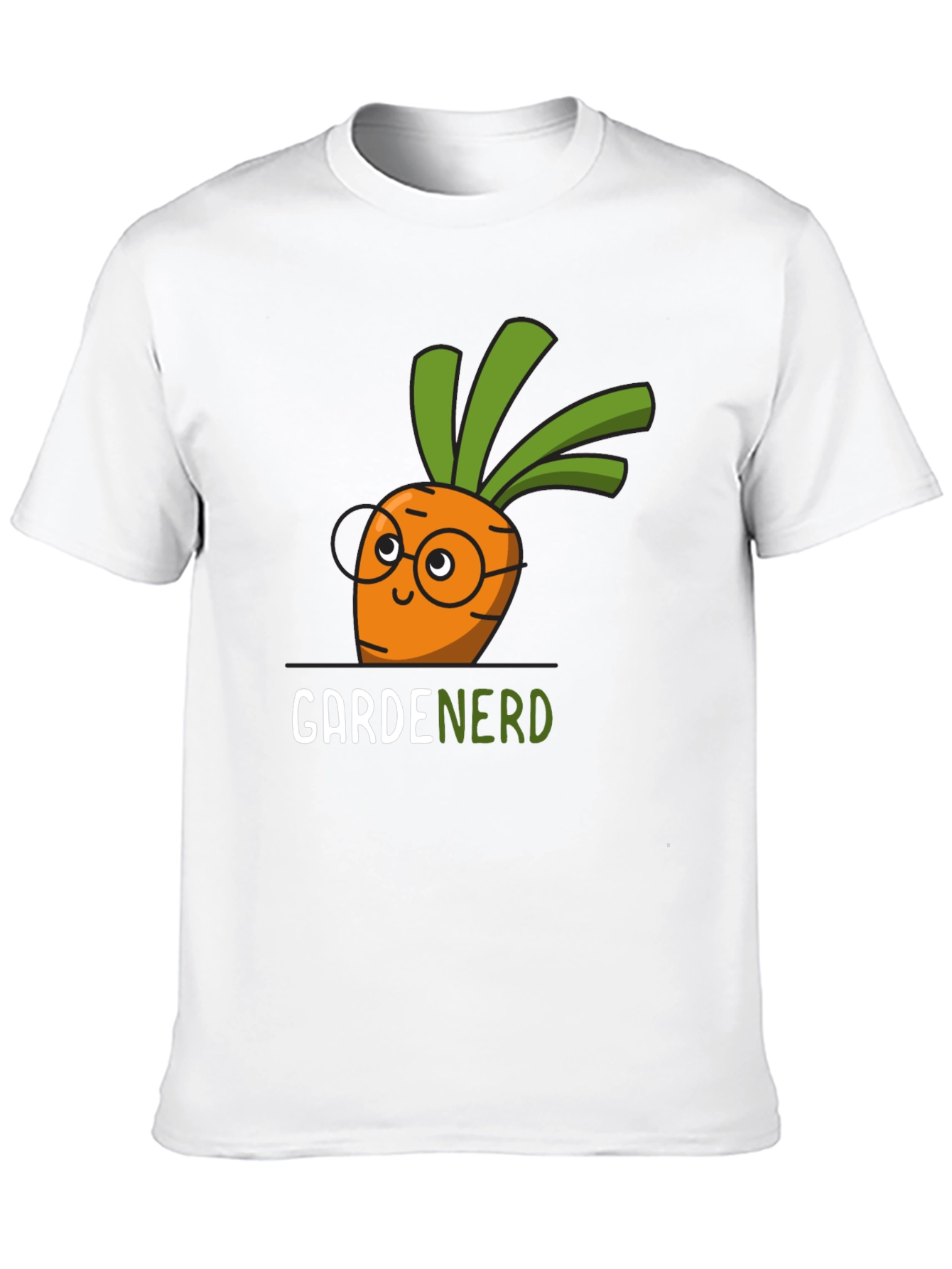 Gardenerd Carrot T-Shirt - Funny Garden Lover Tee