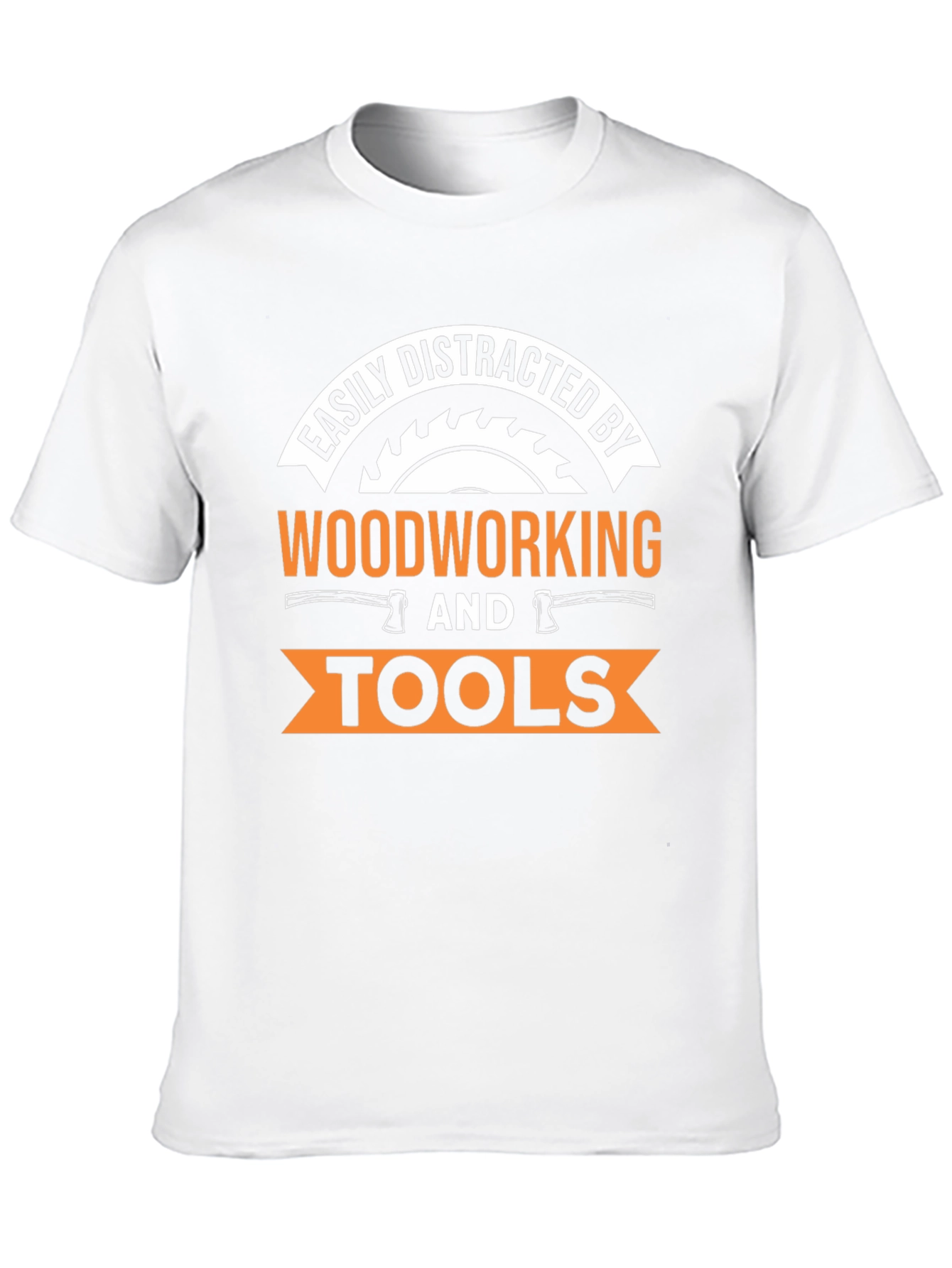 Easily Distracted by Woodworking T-Shirt
