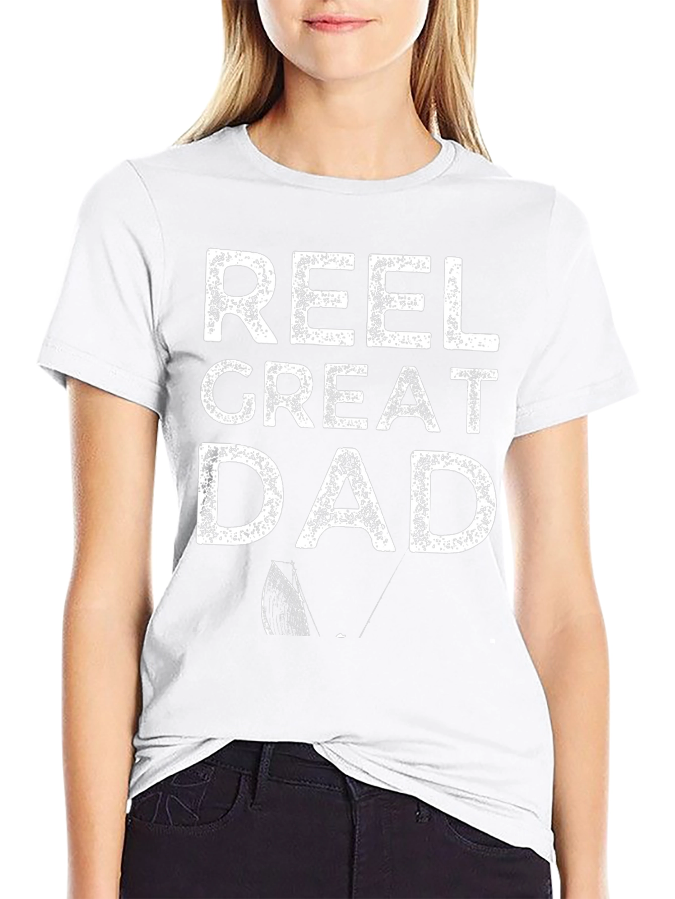 Reel Great Dad T-Shirt - Fishing Gift