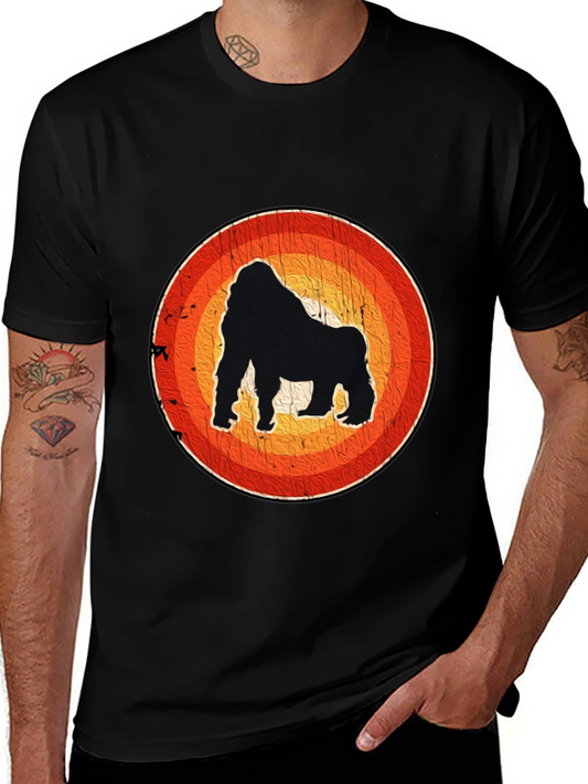 Retro Gorilla T-Shirt - Vintage Style Ape Tee