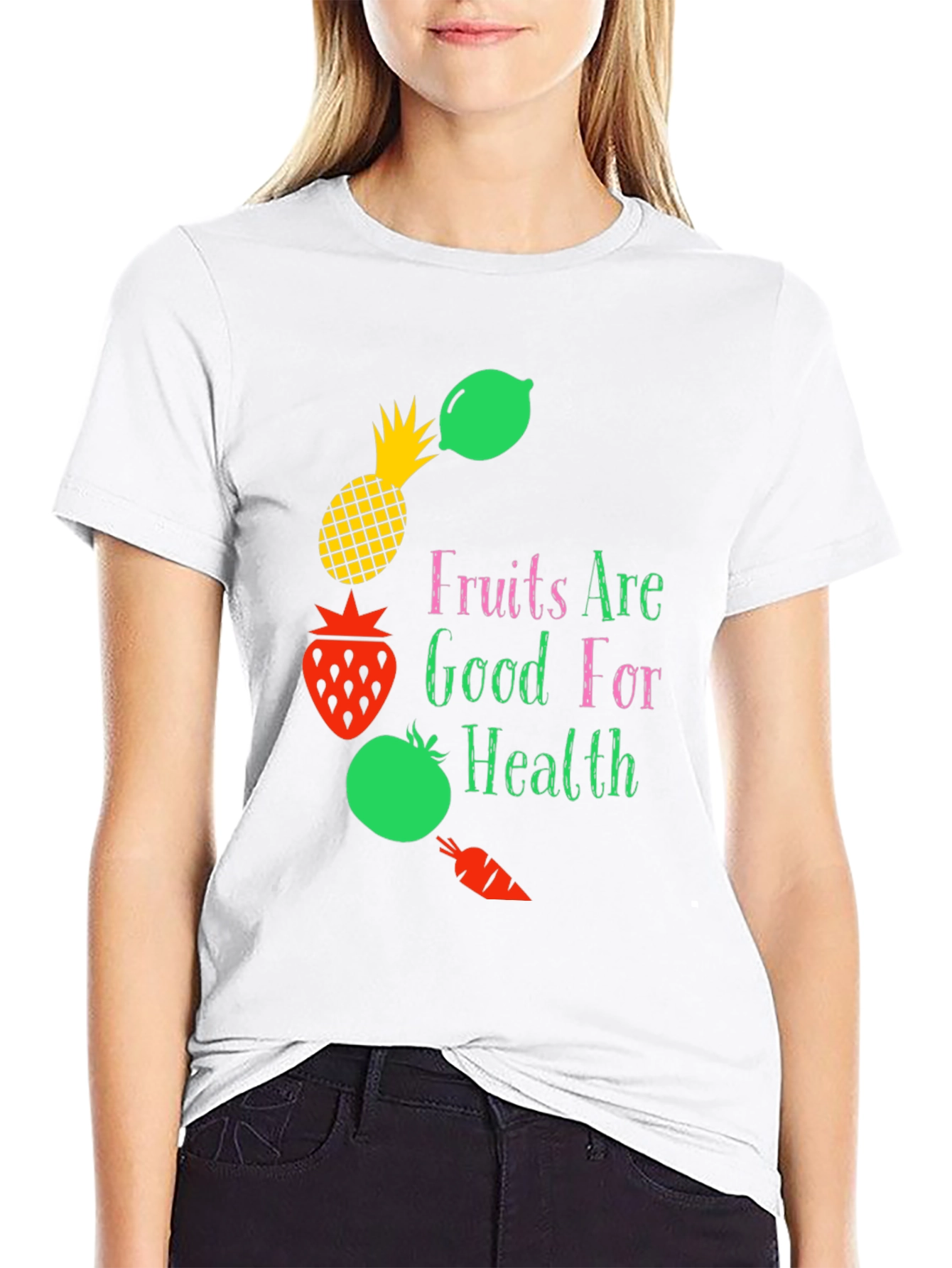 Fruits Are Good For Health Graphic Tee