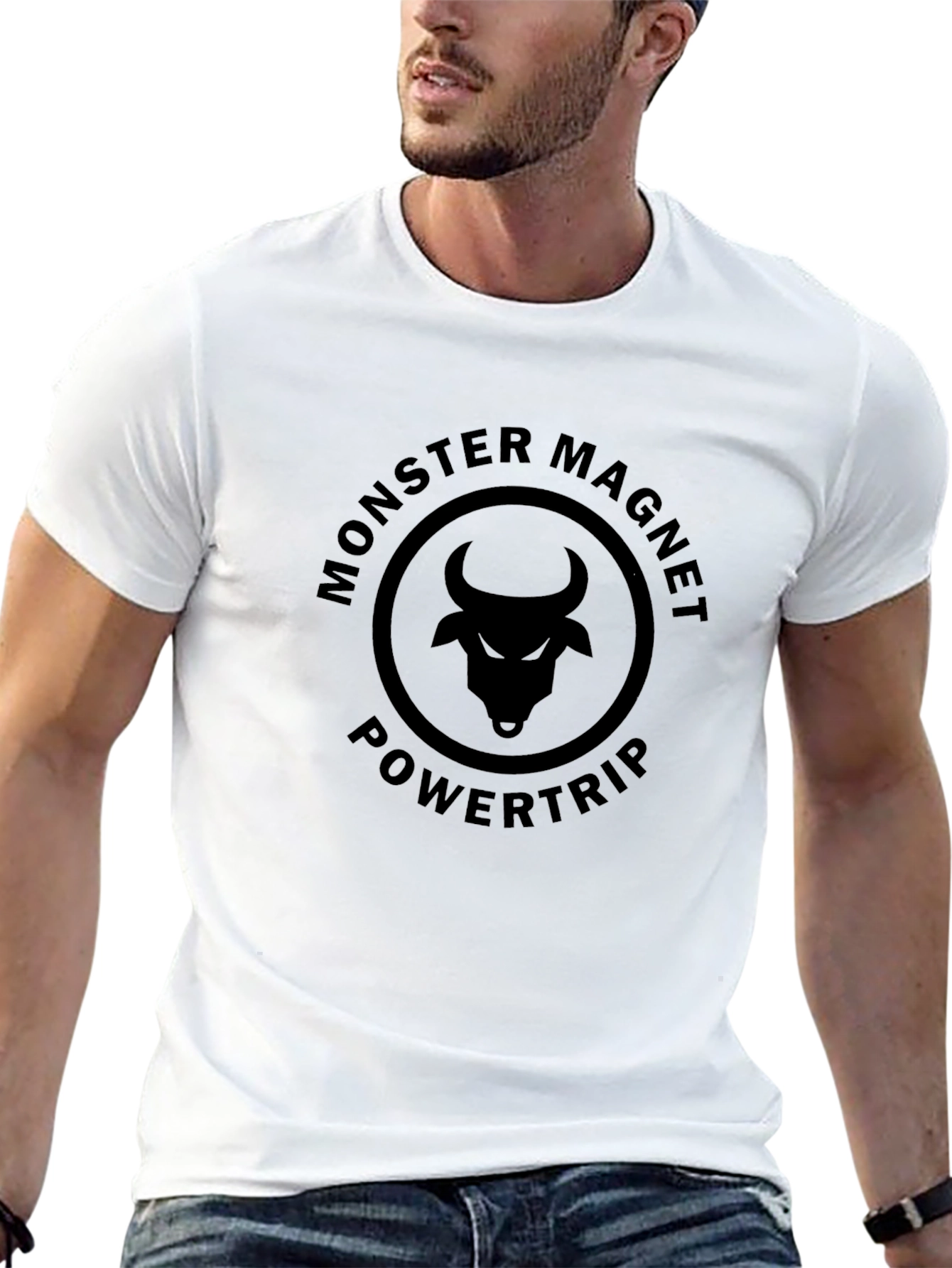 Monster Magnet Powertrip Black T-Shirt