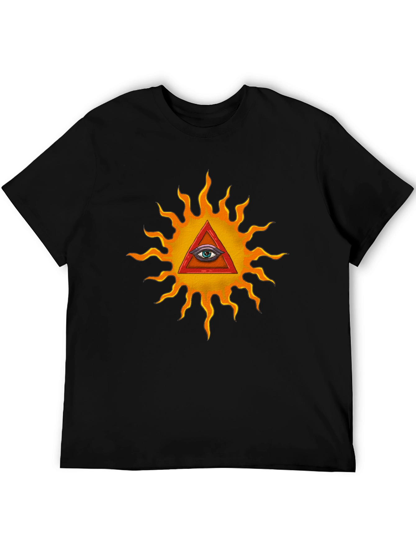 Eye of Providence Graphic T-Shirt - Illuminati Design