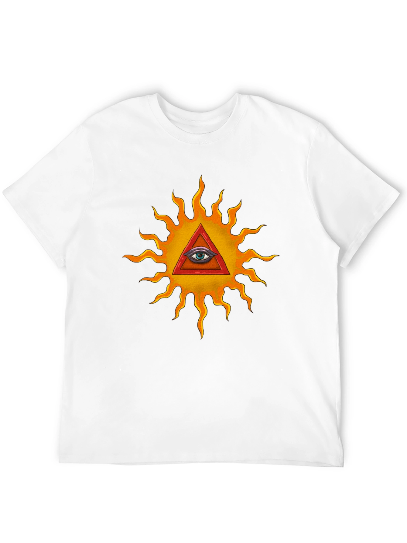 Eye of Providence Graphic T-Shirt - Illuminati Design