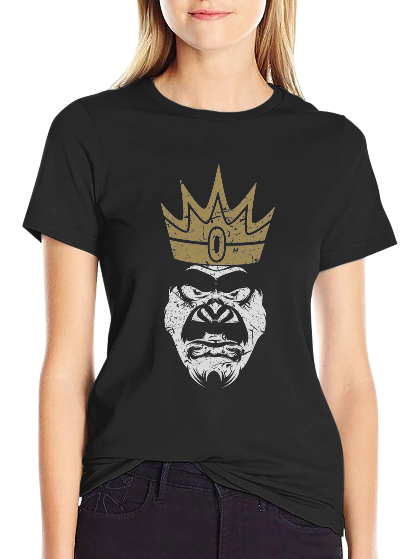 King Kong Graphic Tee - Mens Black T-Shirt