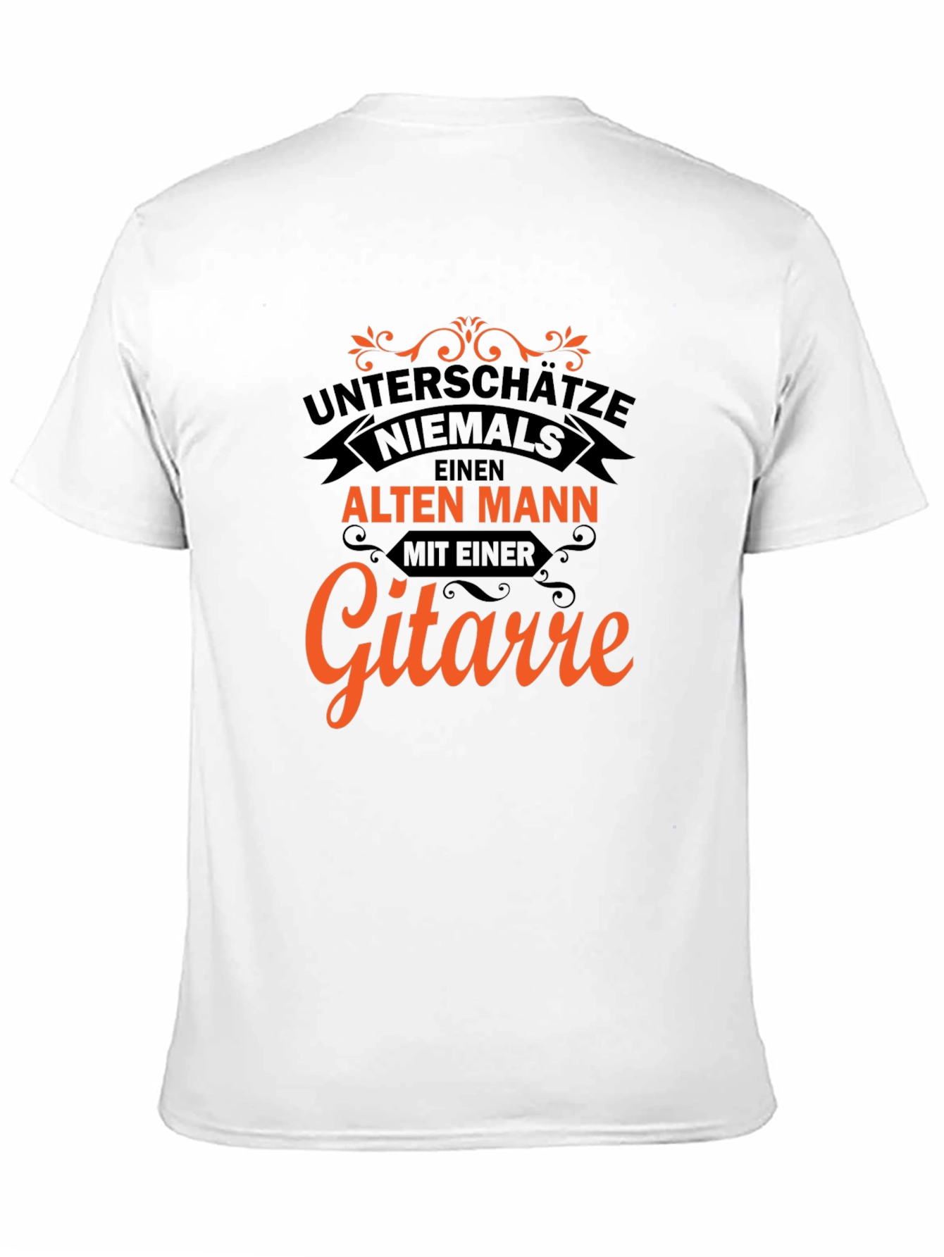 Guitar Old Man T-Shirt