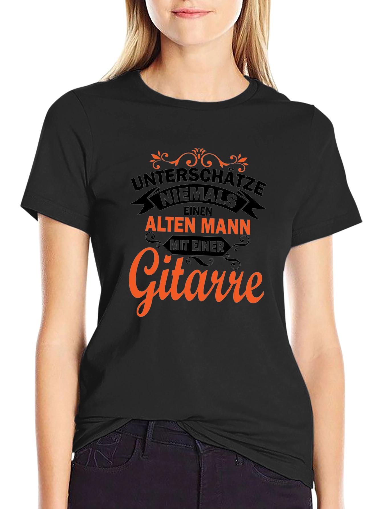 Guitar Old Man T-Shirt