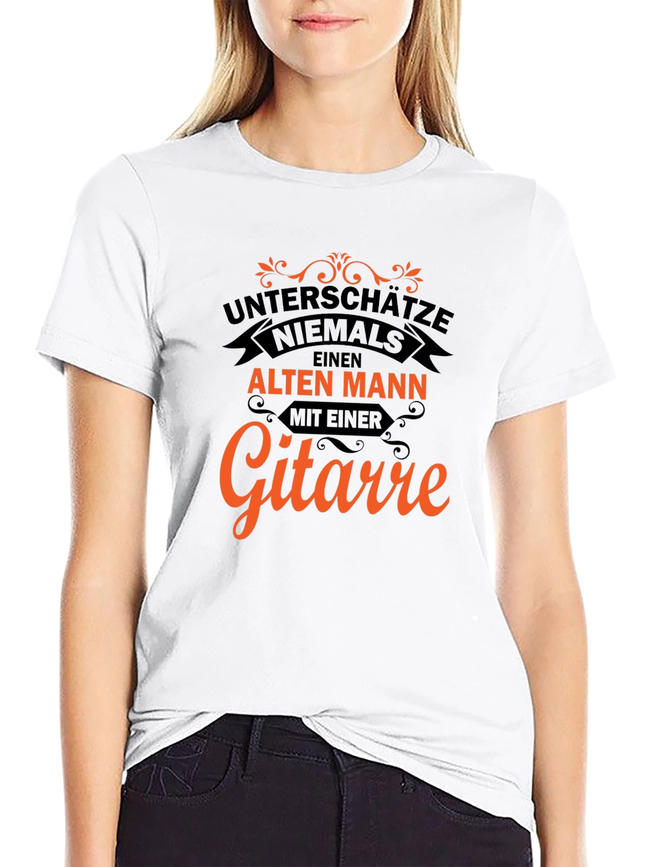 Guitar Old Man T-Shirt
