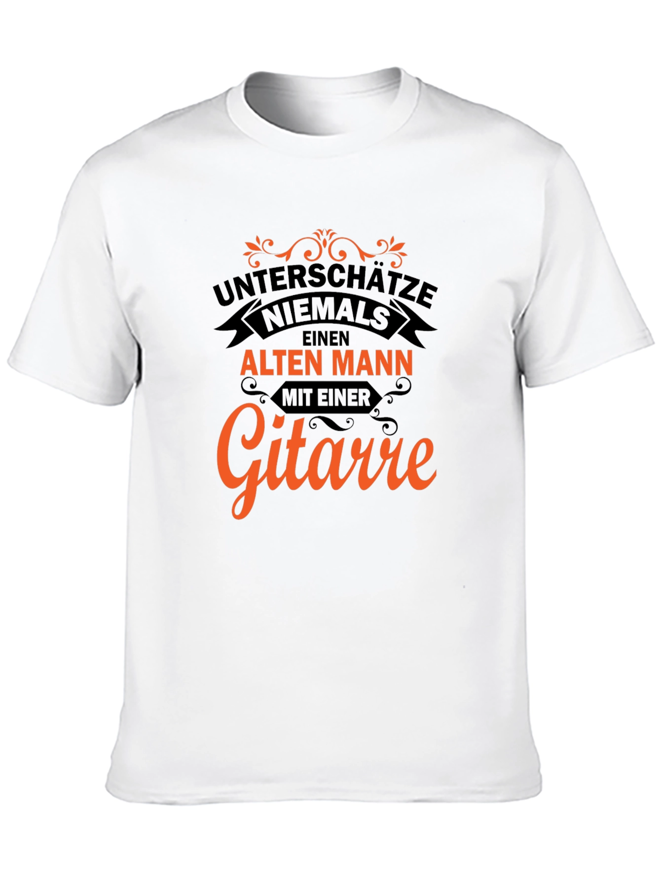 Guitar Old Man T-Shirt