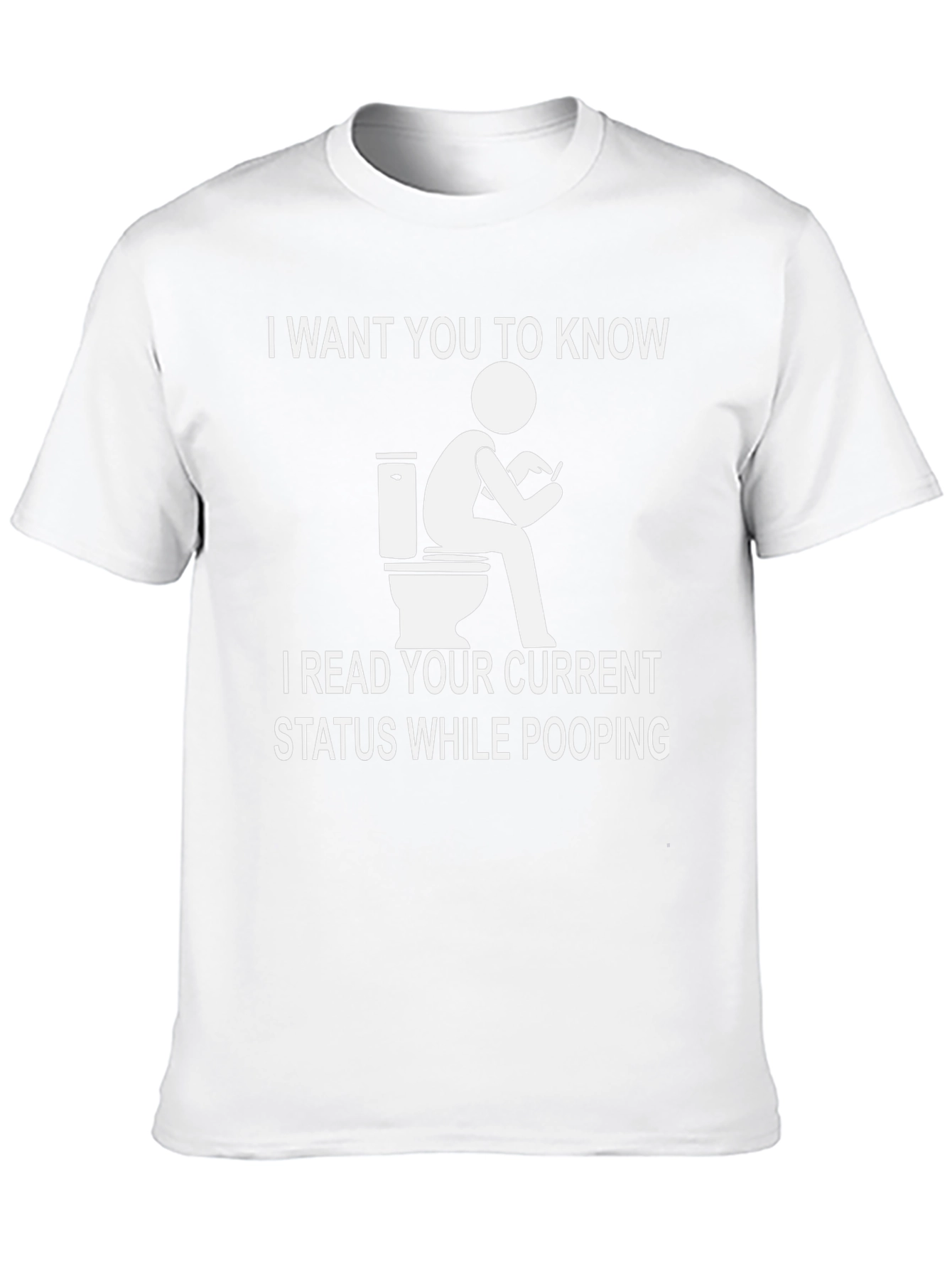 Funny I Read Your Status Graphic T-Shirt