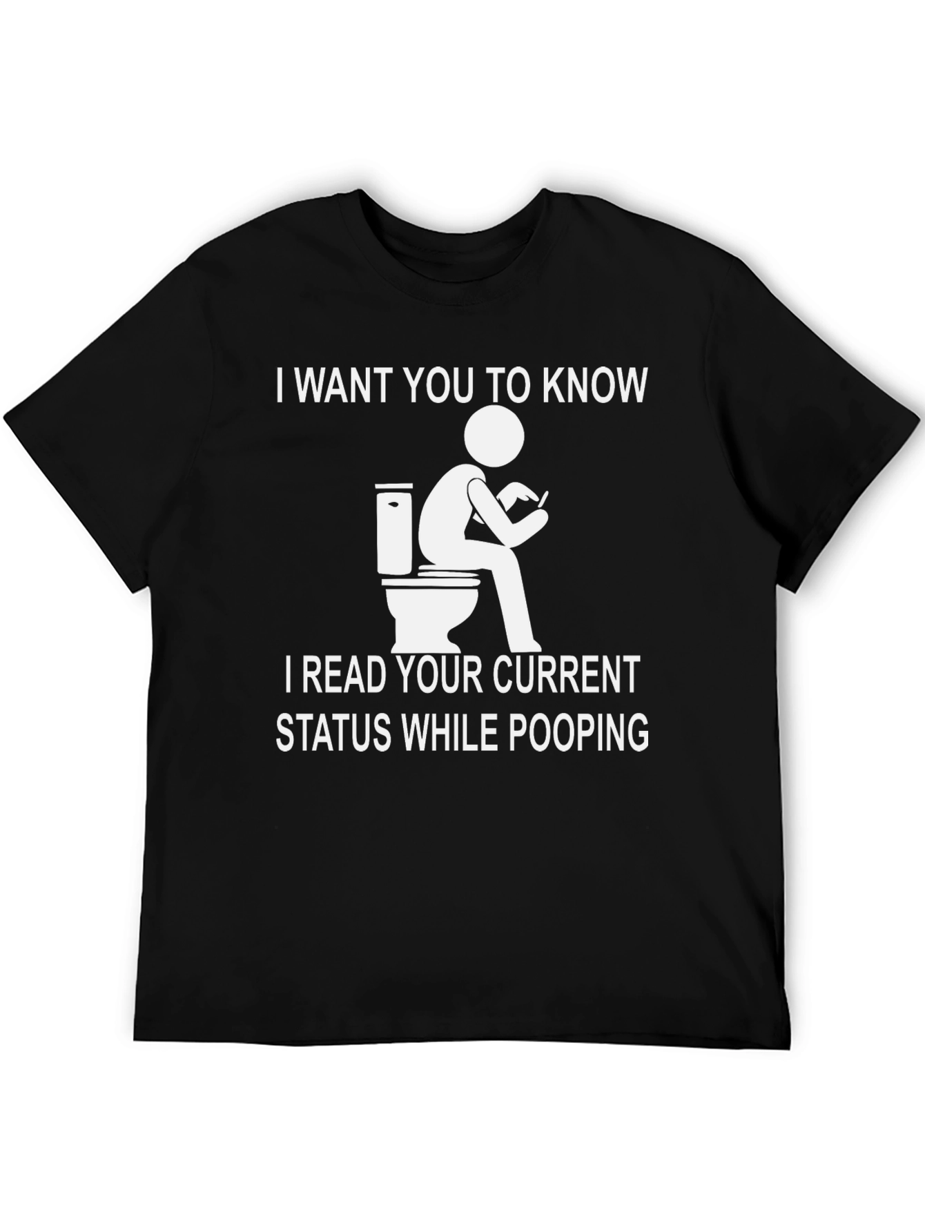 Funny I Read Your Status Graphic T-Shirt