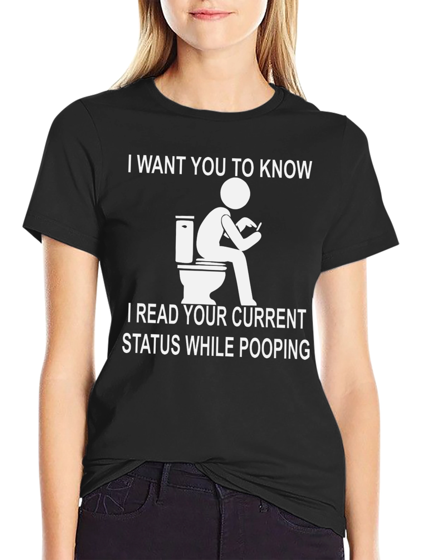 Funny I Read Your Status Graphic T-Shirt