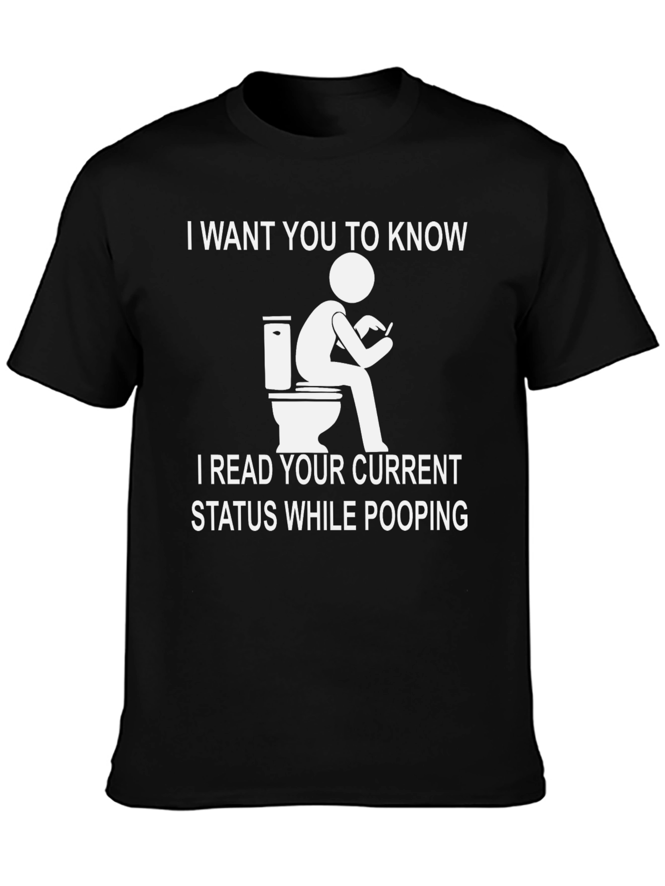 Funny I Read Your Status Graphic T-Shirt