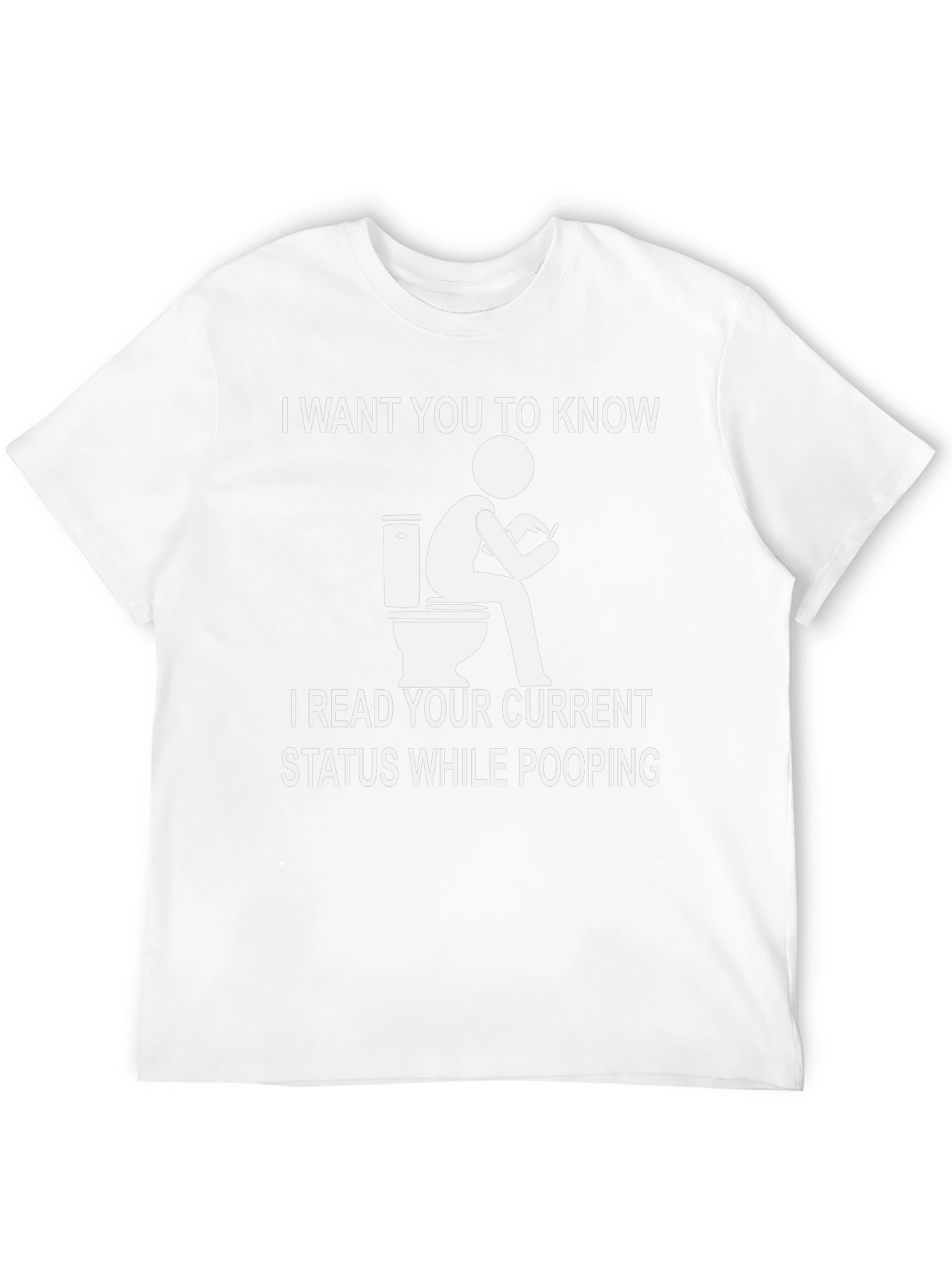 Funny I Read Your Status Graphic T-Shirt