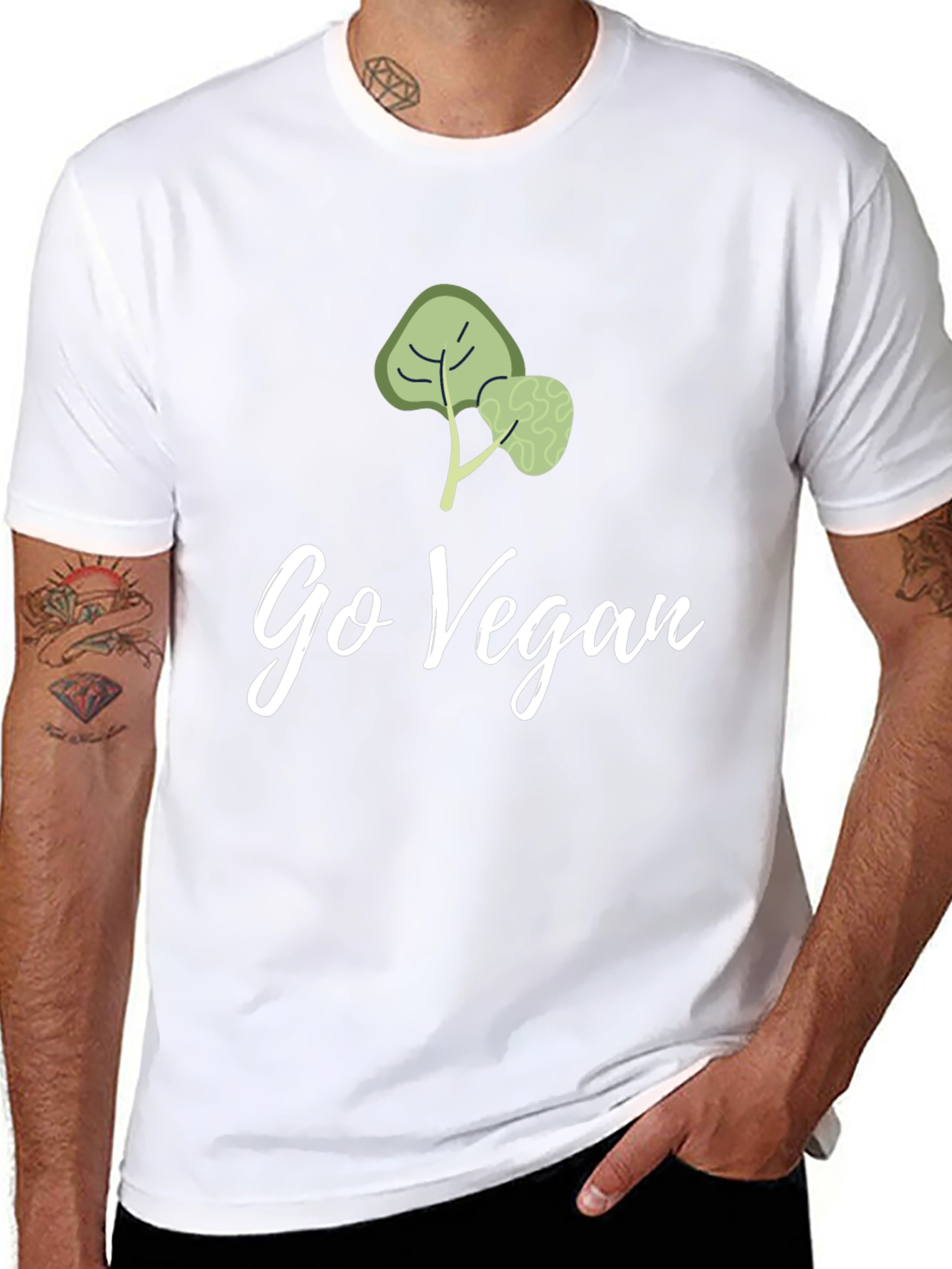 Go Vegan T-Shirt - Plant Based Lifestyle Tee