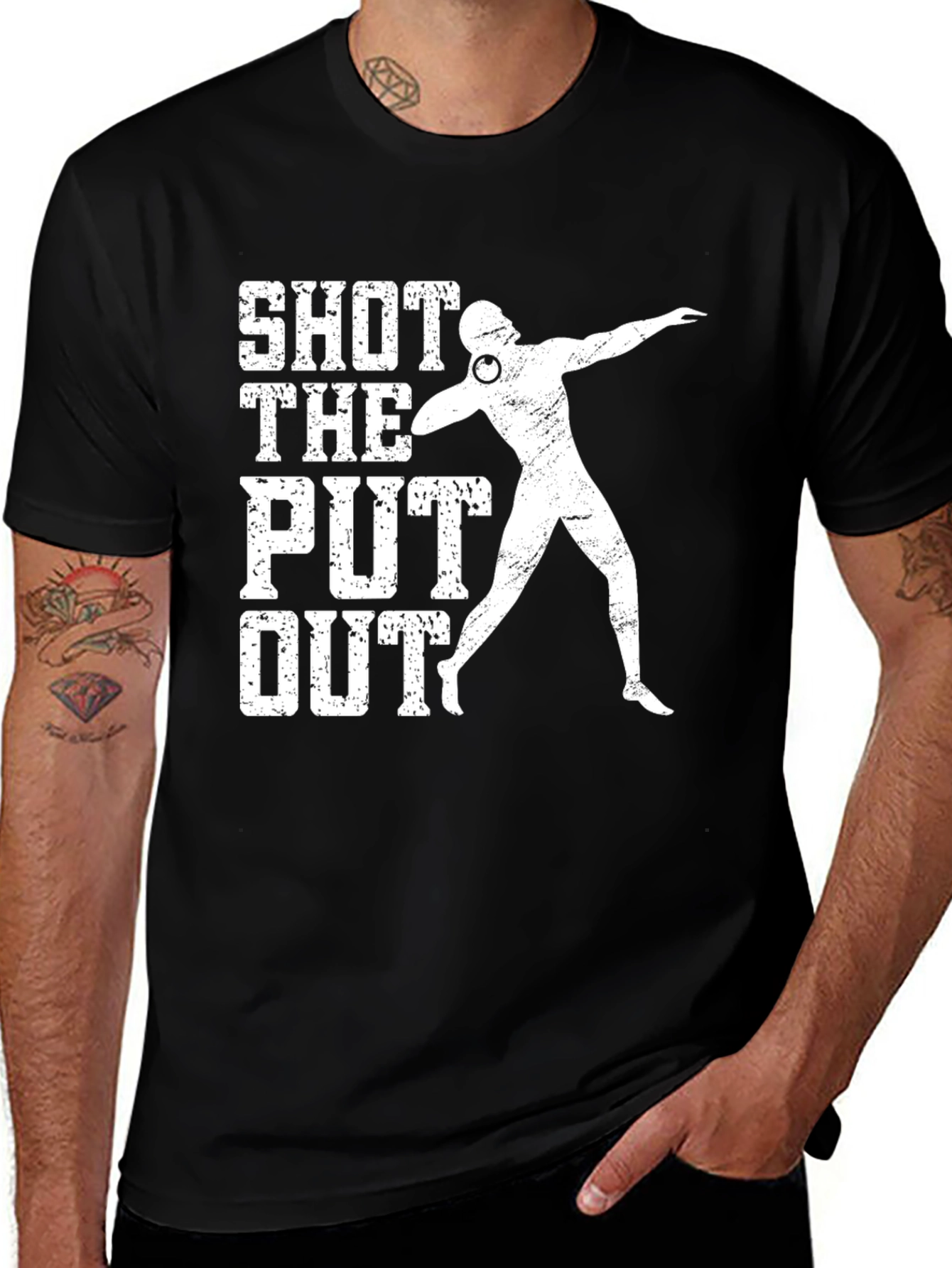 Shot Put Graphic Tee