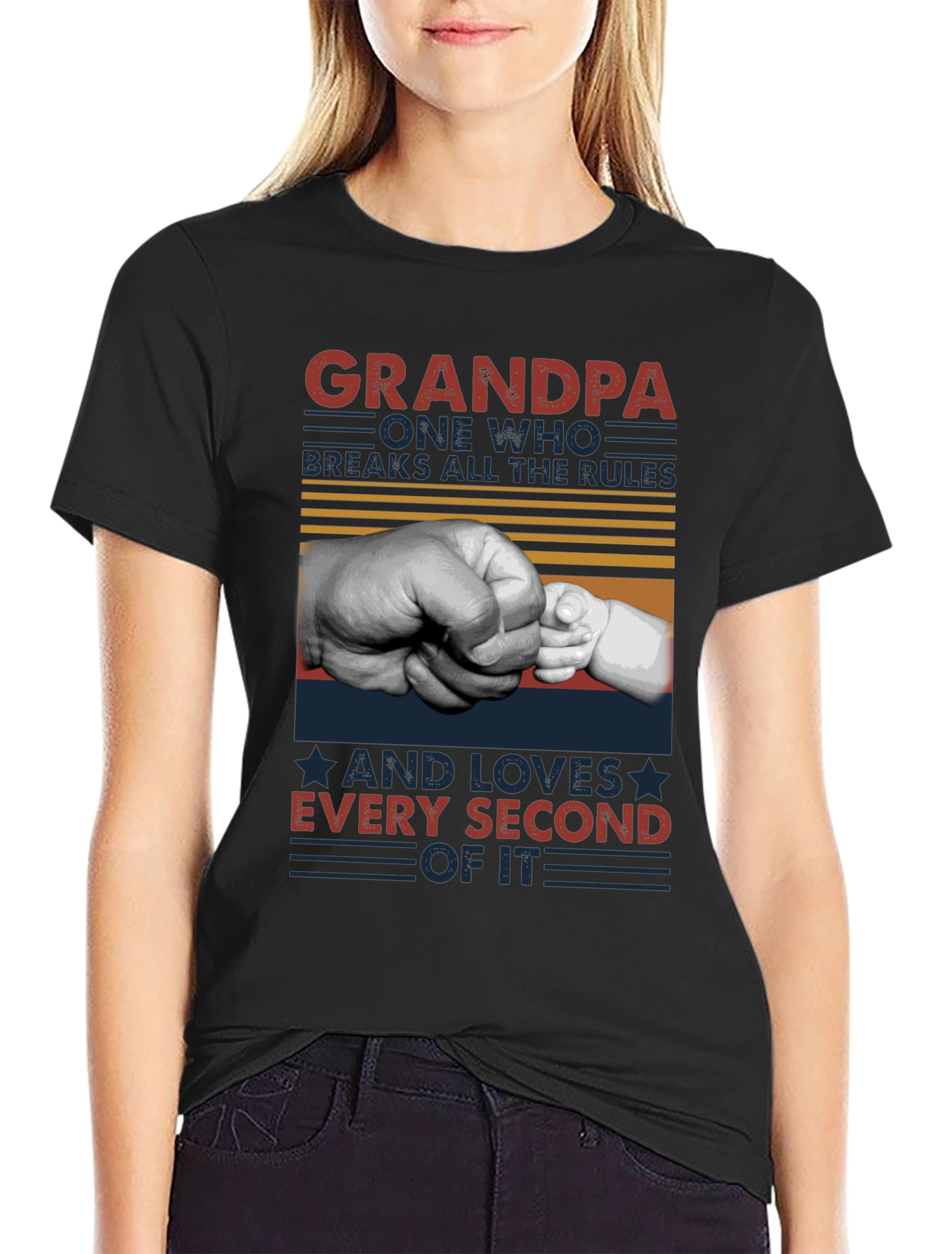 Grandpa Breaks All The Rules T-Shirt