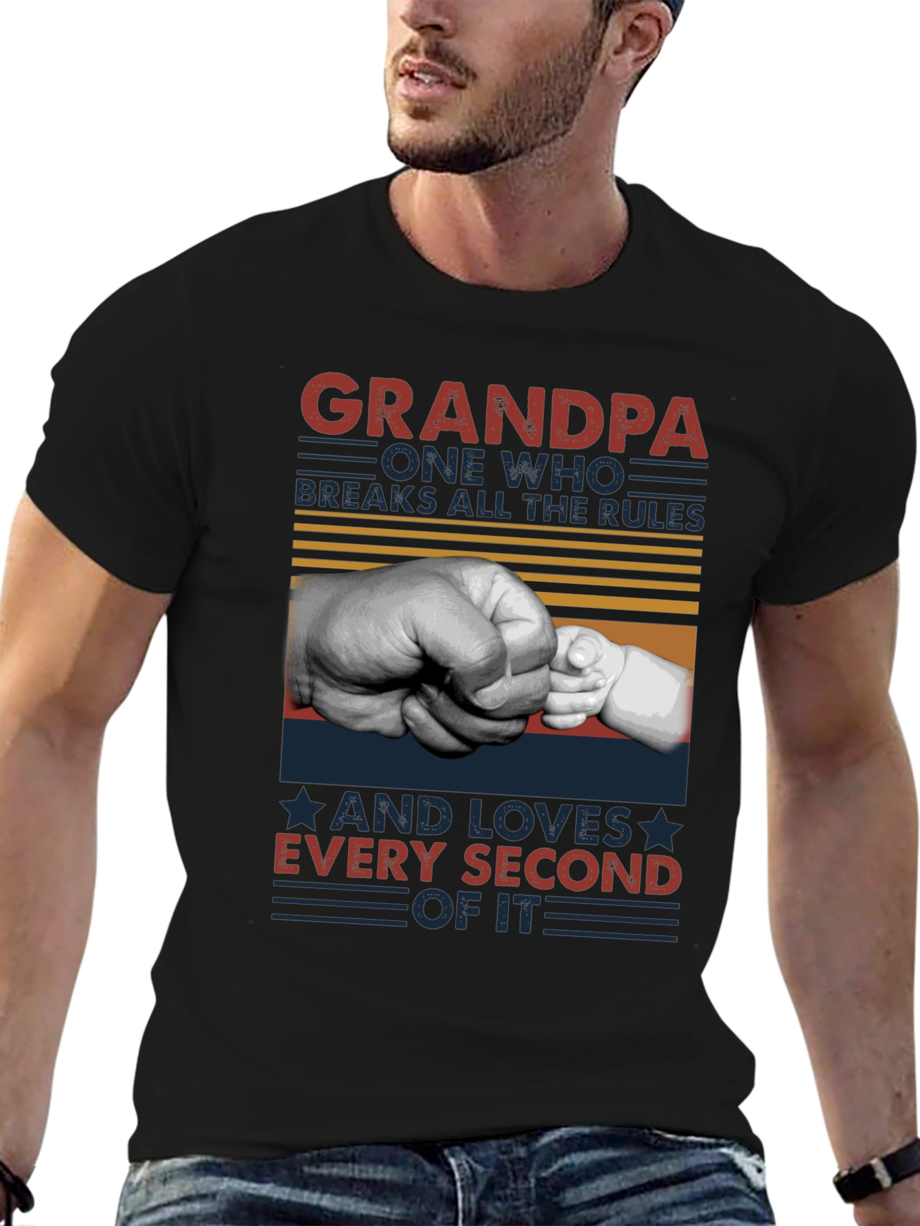Grandpa Breaks All The Rules T-Shirt