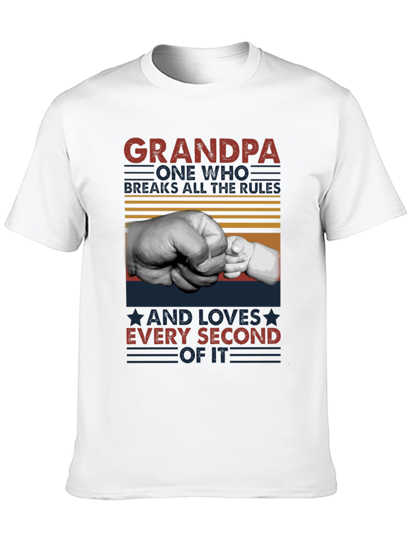 Grandpa Breaks All The Rules T-Shirt