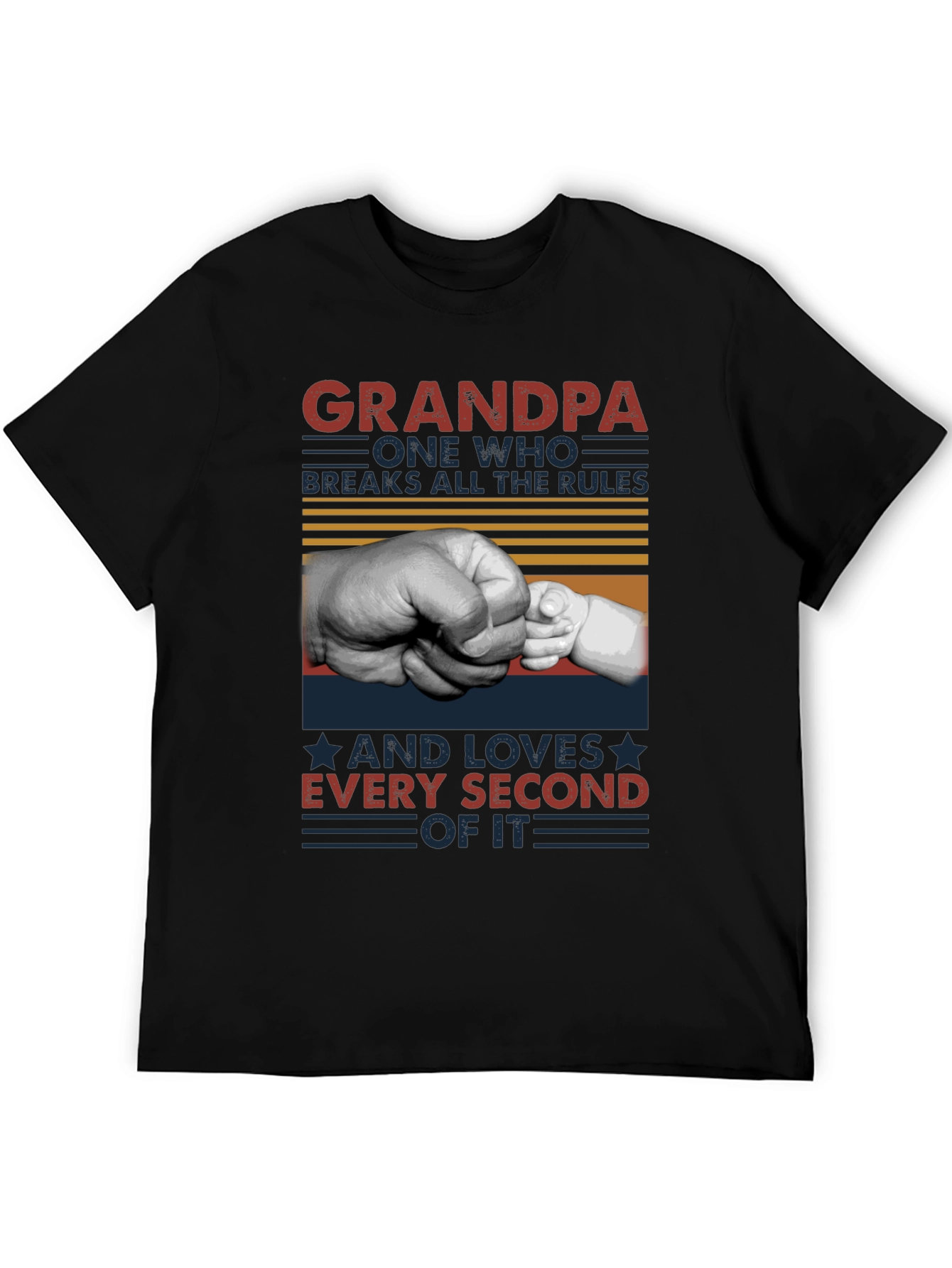 Grandpa Breaks All The Rules T-Shirt