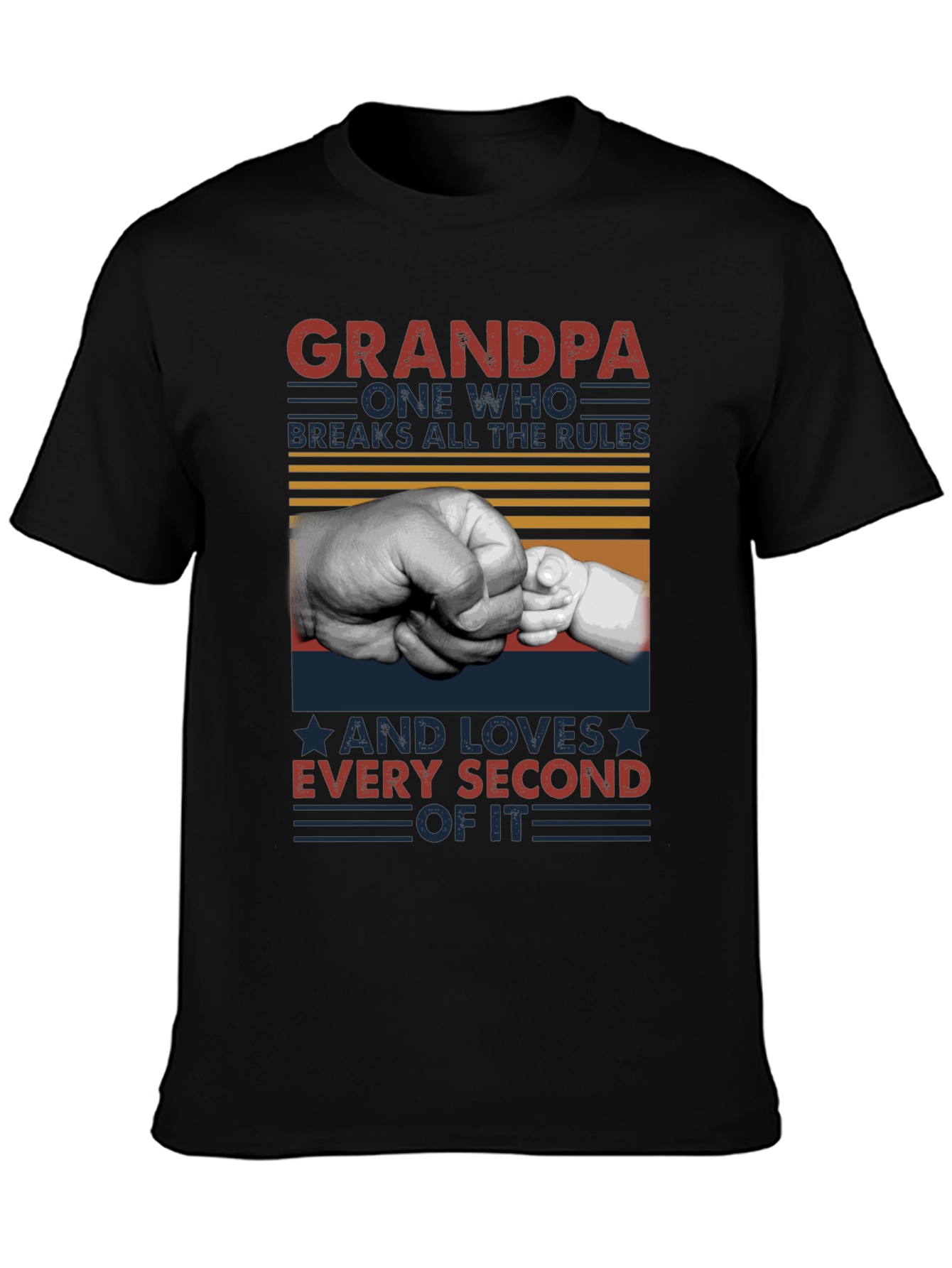 Grandpa Breaks All The Rules T-Shirt