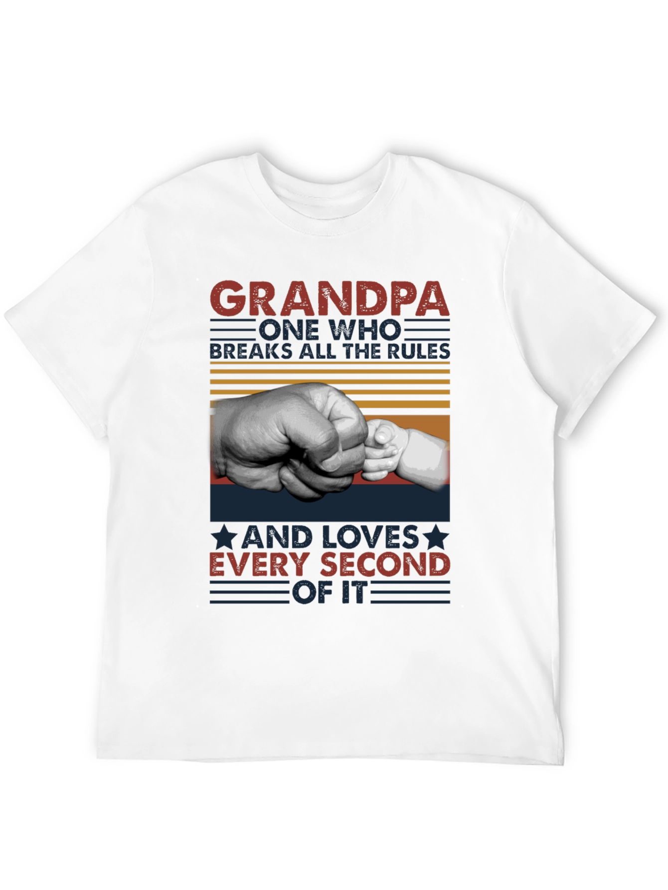Grandpa Breaks All The Rules T-Shirt