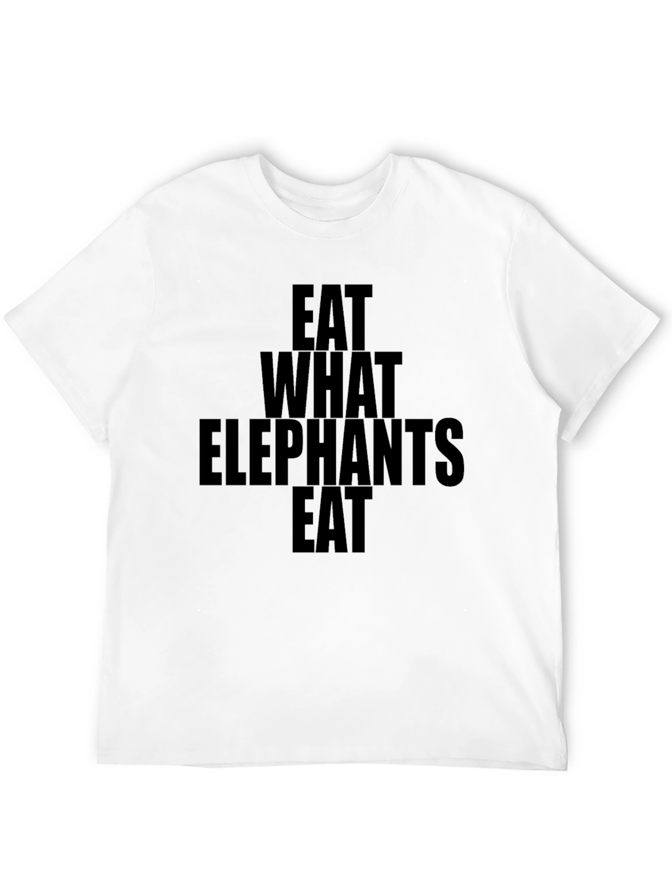 Eat What Elephants Eat Graphic Tee