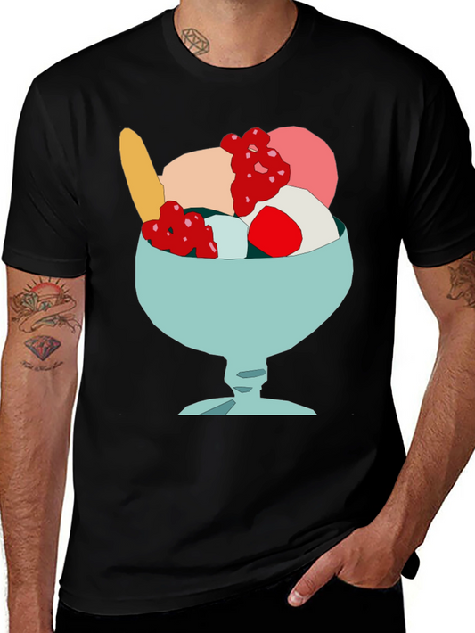 Ice Cream Sundae Graphic Tee - Sweet Style!