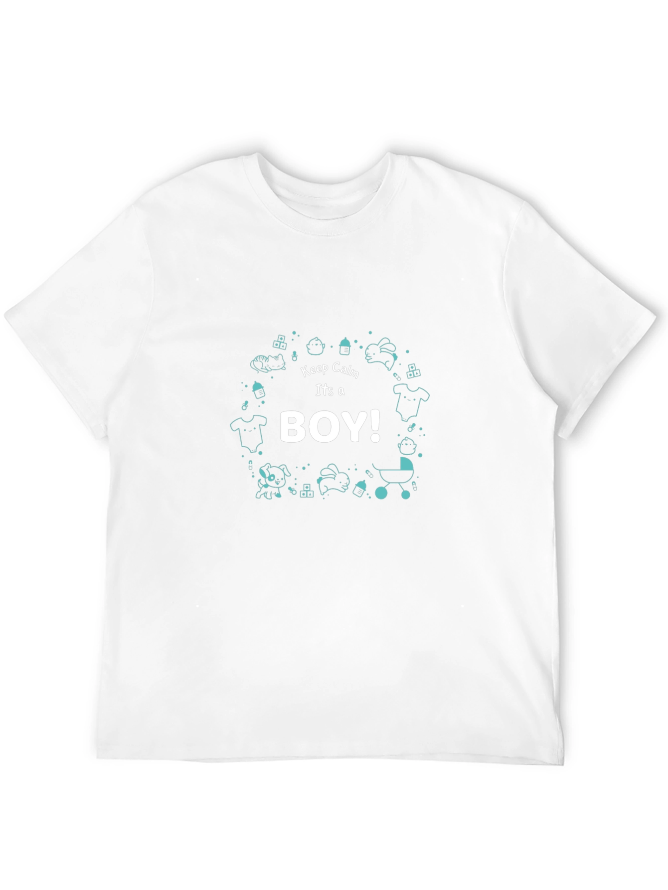 Keep Calm Its a Boy T-Shirt