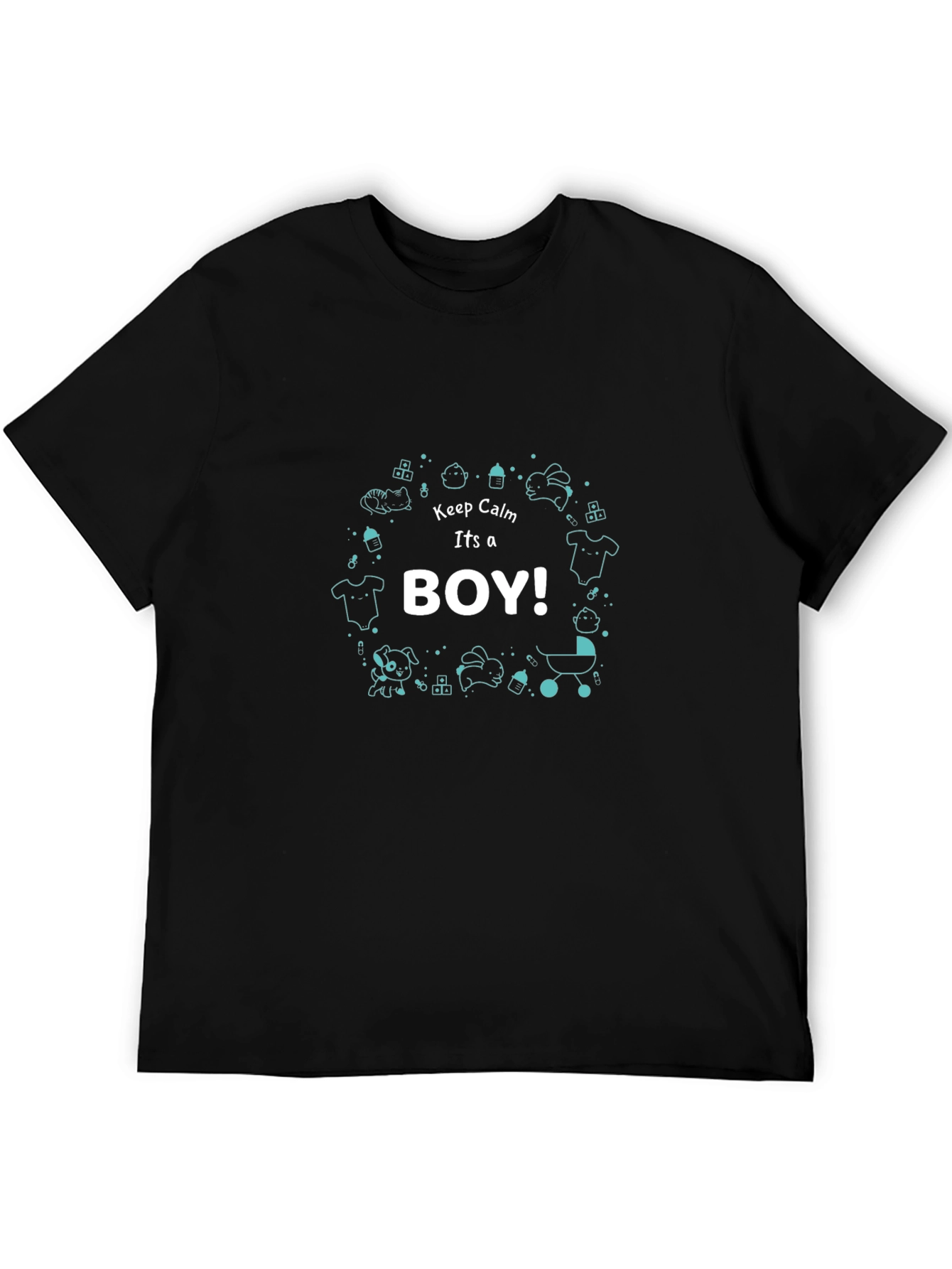 Keep Calm Its a Boy T-Shirt