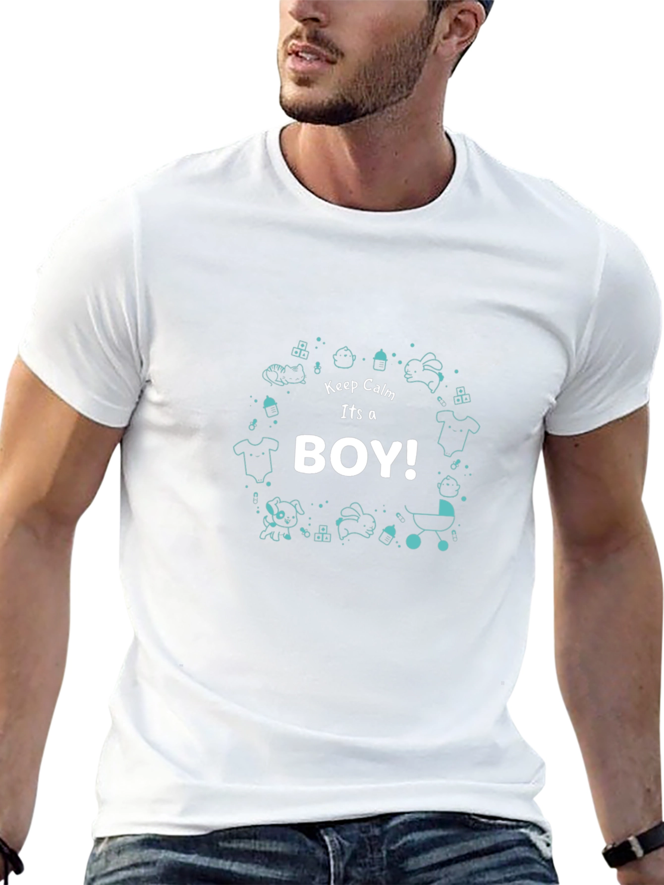 Keep Calm Its a Boy T-Shirt