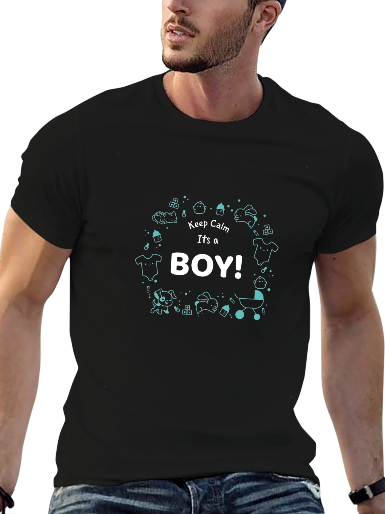 Keep Calm Its a Boy T-Shirt