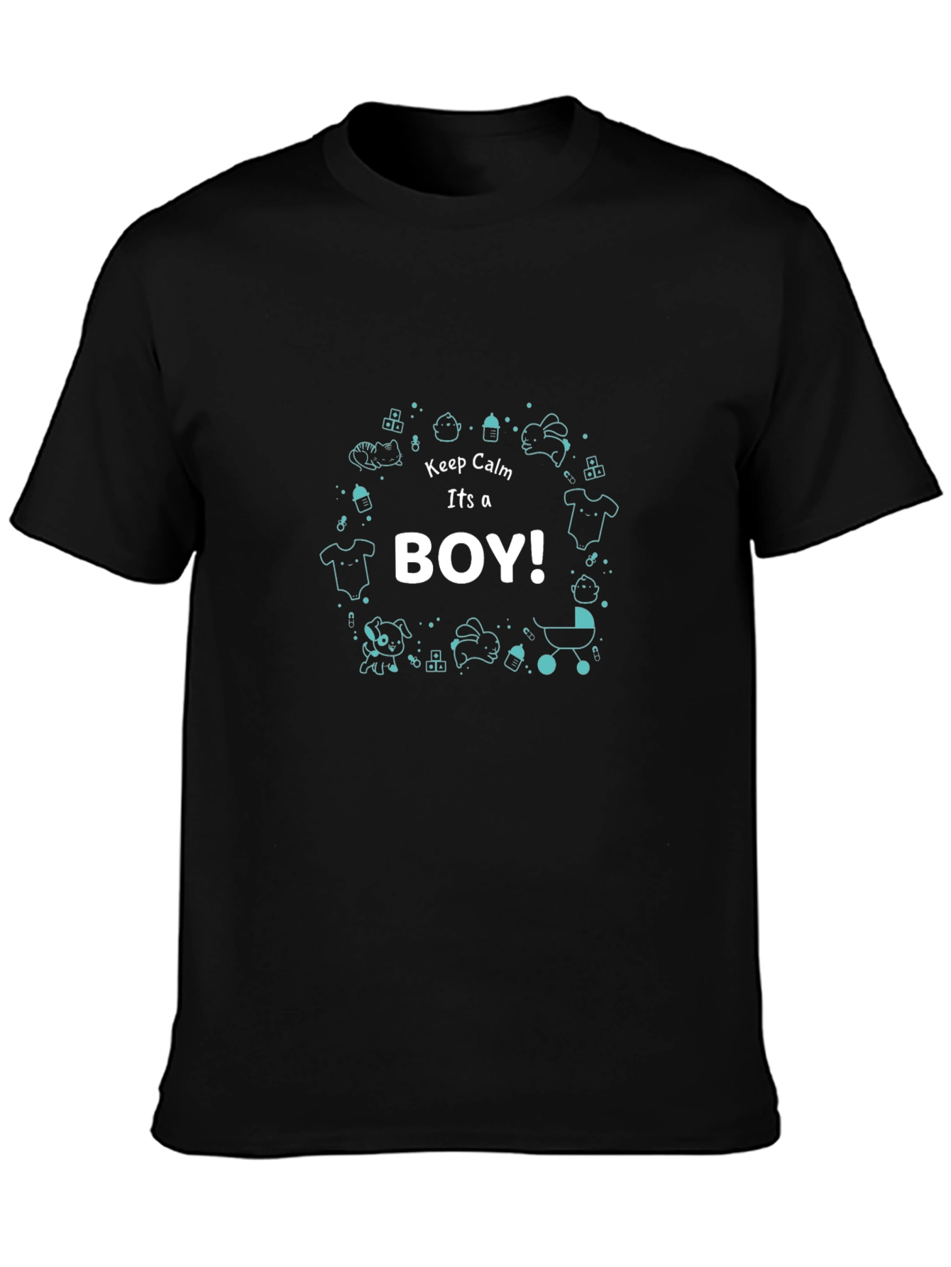 Keep Calm Its a Boy T-Shirt
