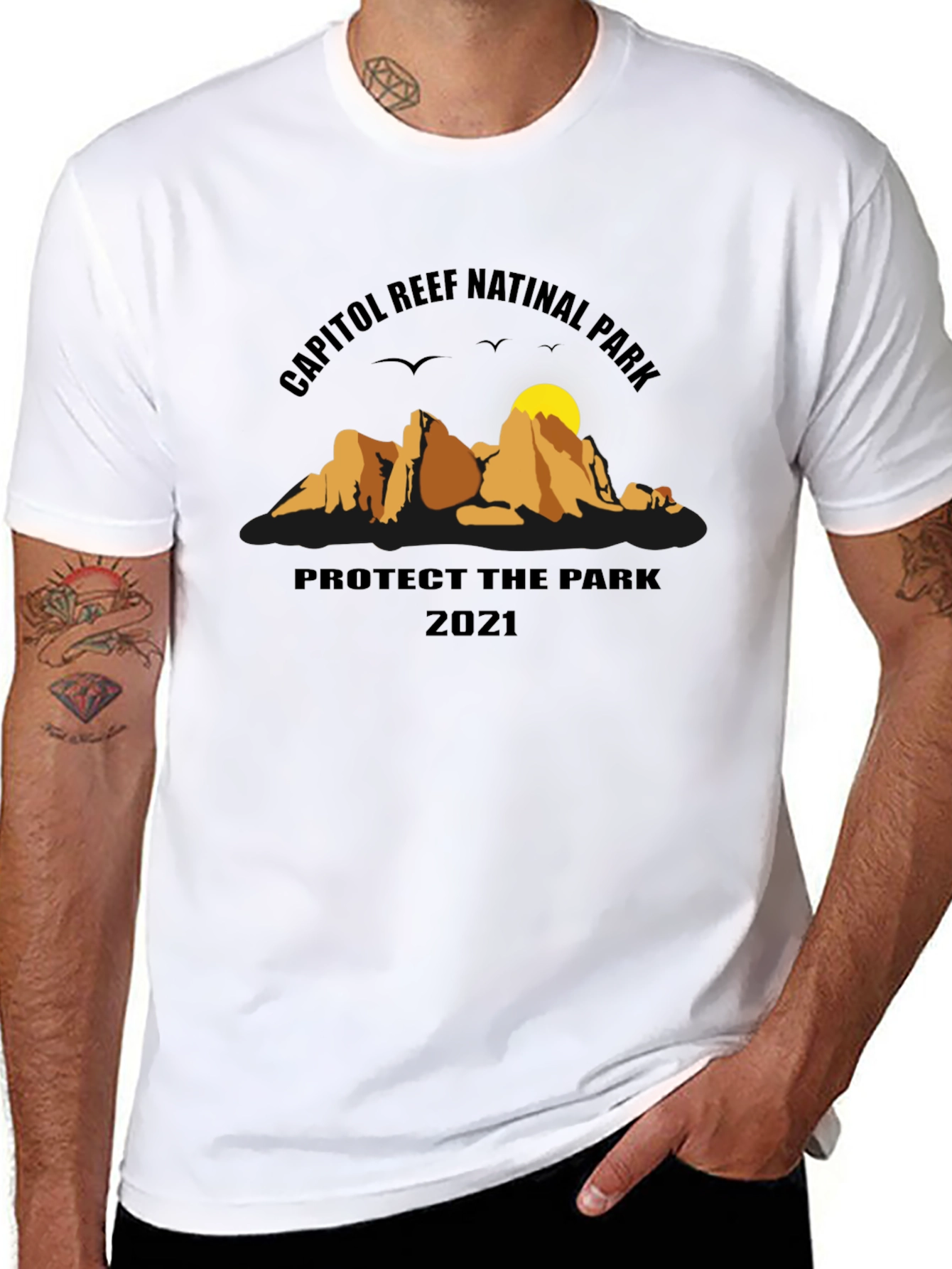 Capitol Reef National Park T-Shirt Protect the Park