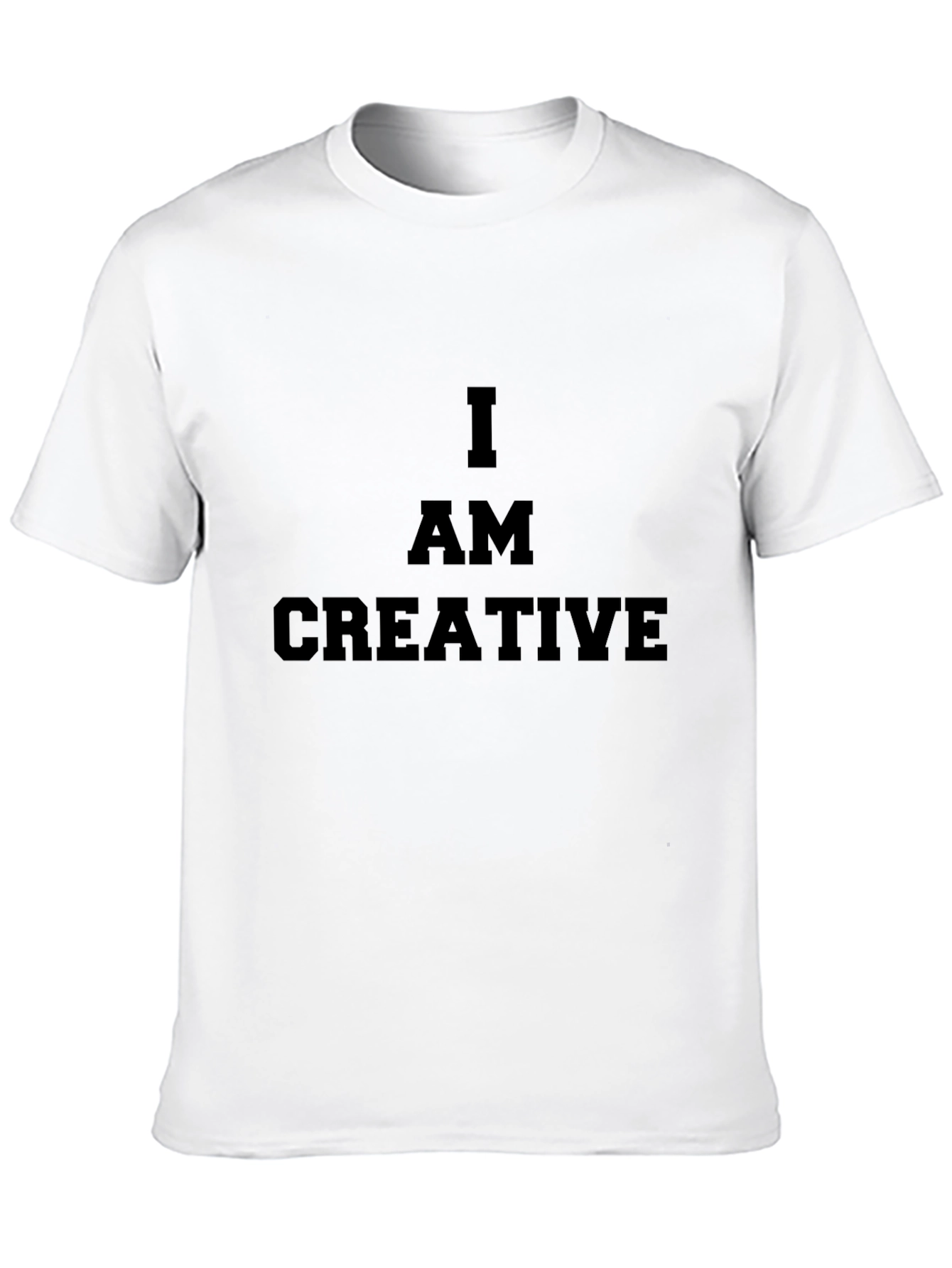 I am Creative - Black T-Shirt