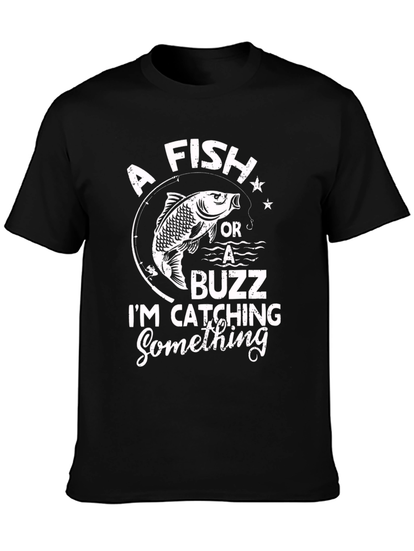 A Fish or a Buzz Graphic T-Shirt