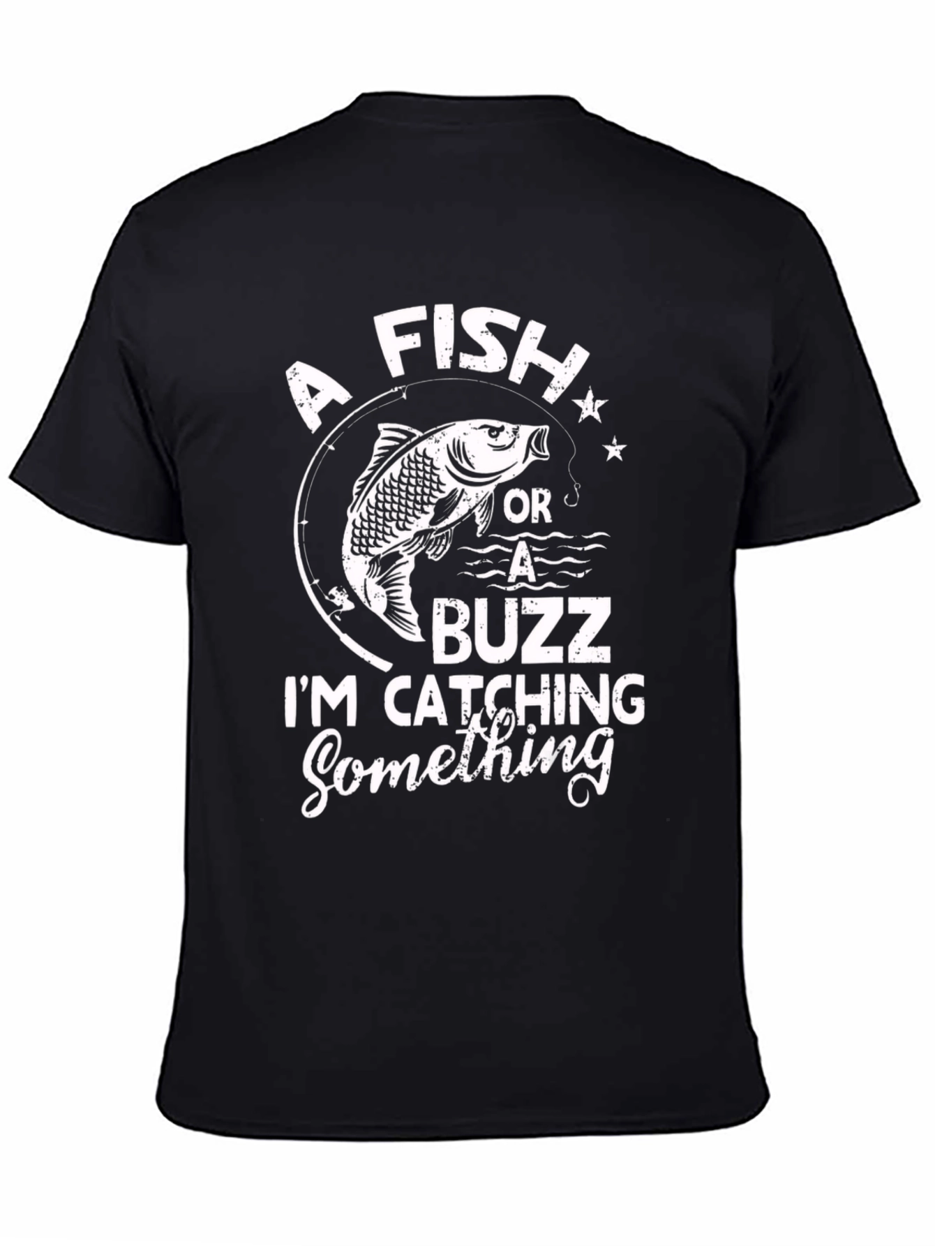 A Fish or a Buzz Graphic T-Shirt