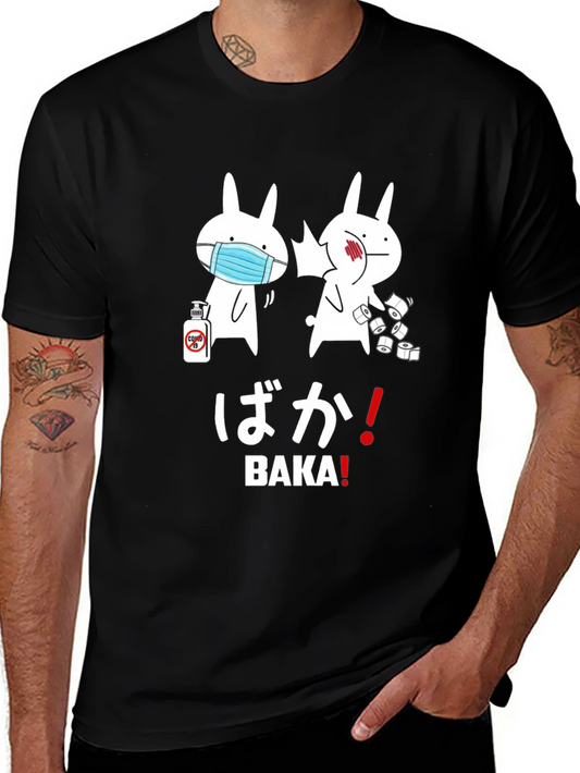 Baka Rabbits T-Shirt - COVID Pandemic Humor Tee