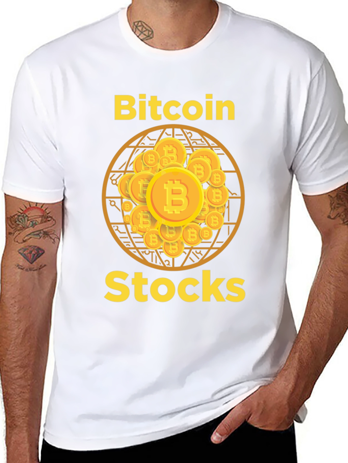 Bitcoin Stocks Graphic Tee
