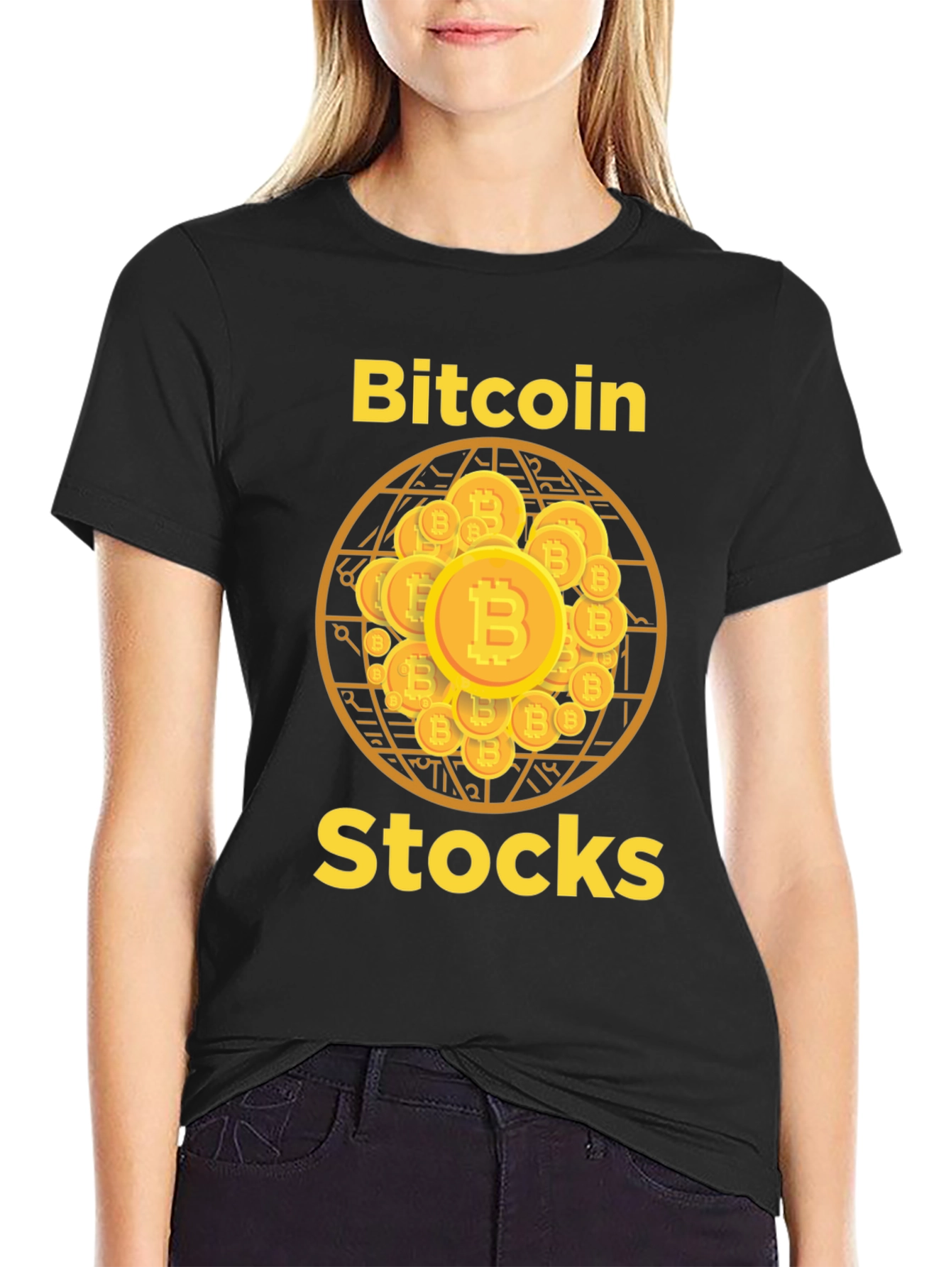 Bitcoin Stocks Graphic Tee