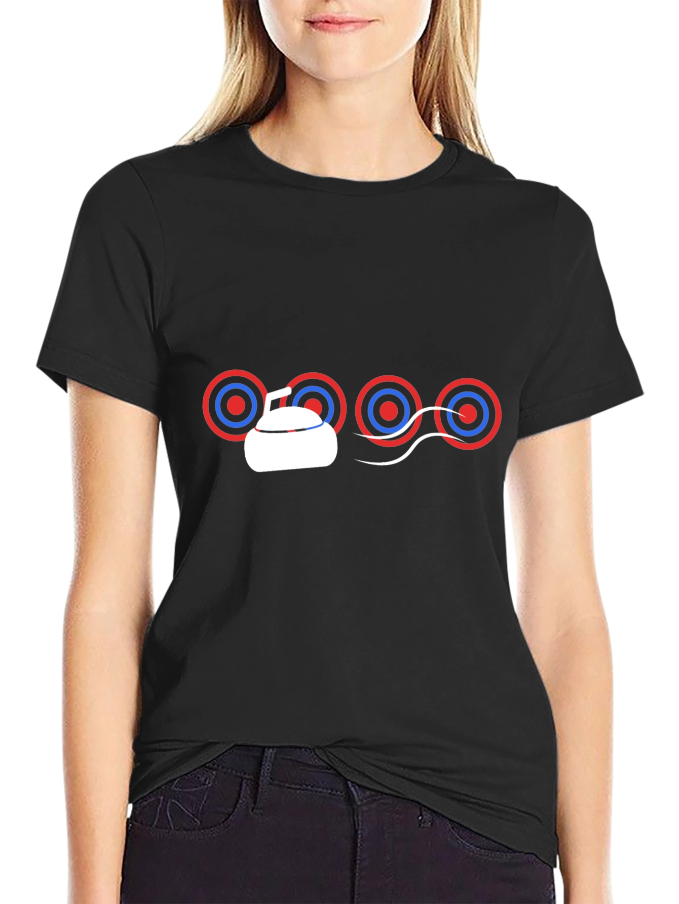 Curling Sport Graphic Tee