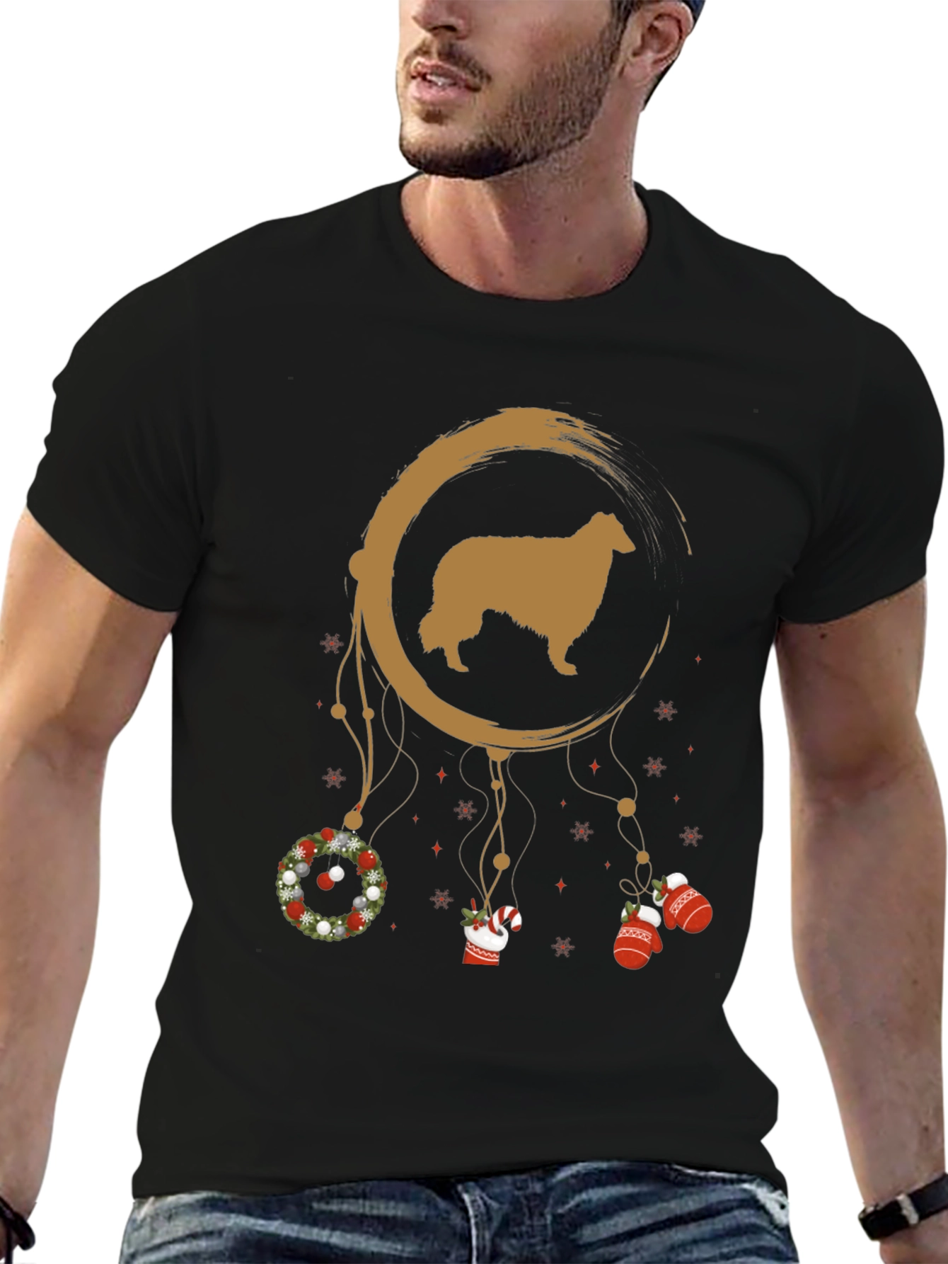 Dog Dream Catcher Graphic Tee