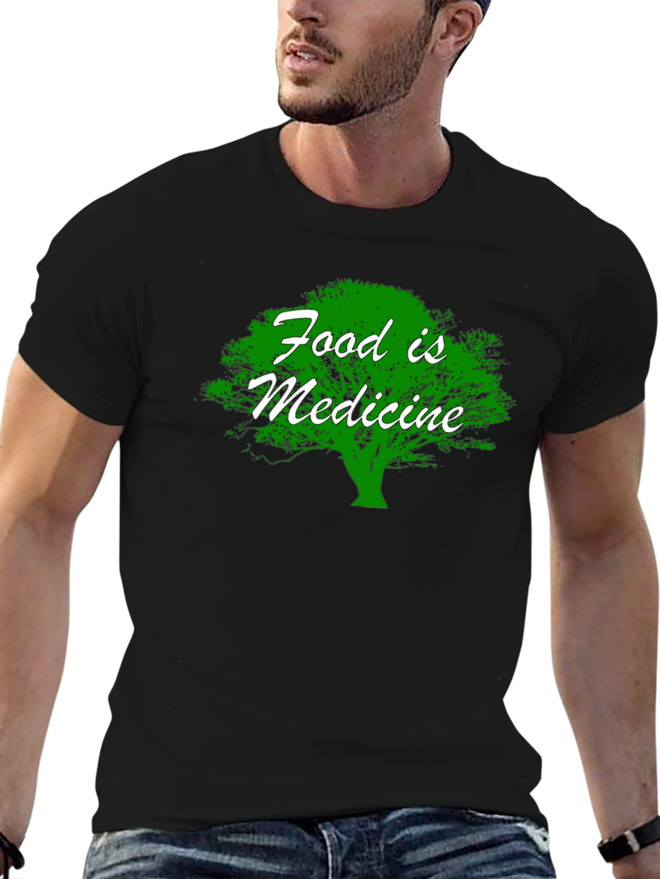 Food is Medicine T-Shirt - Organic Health Tee