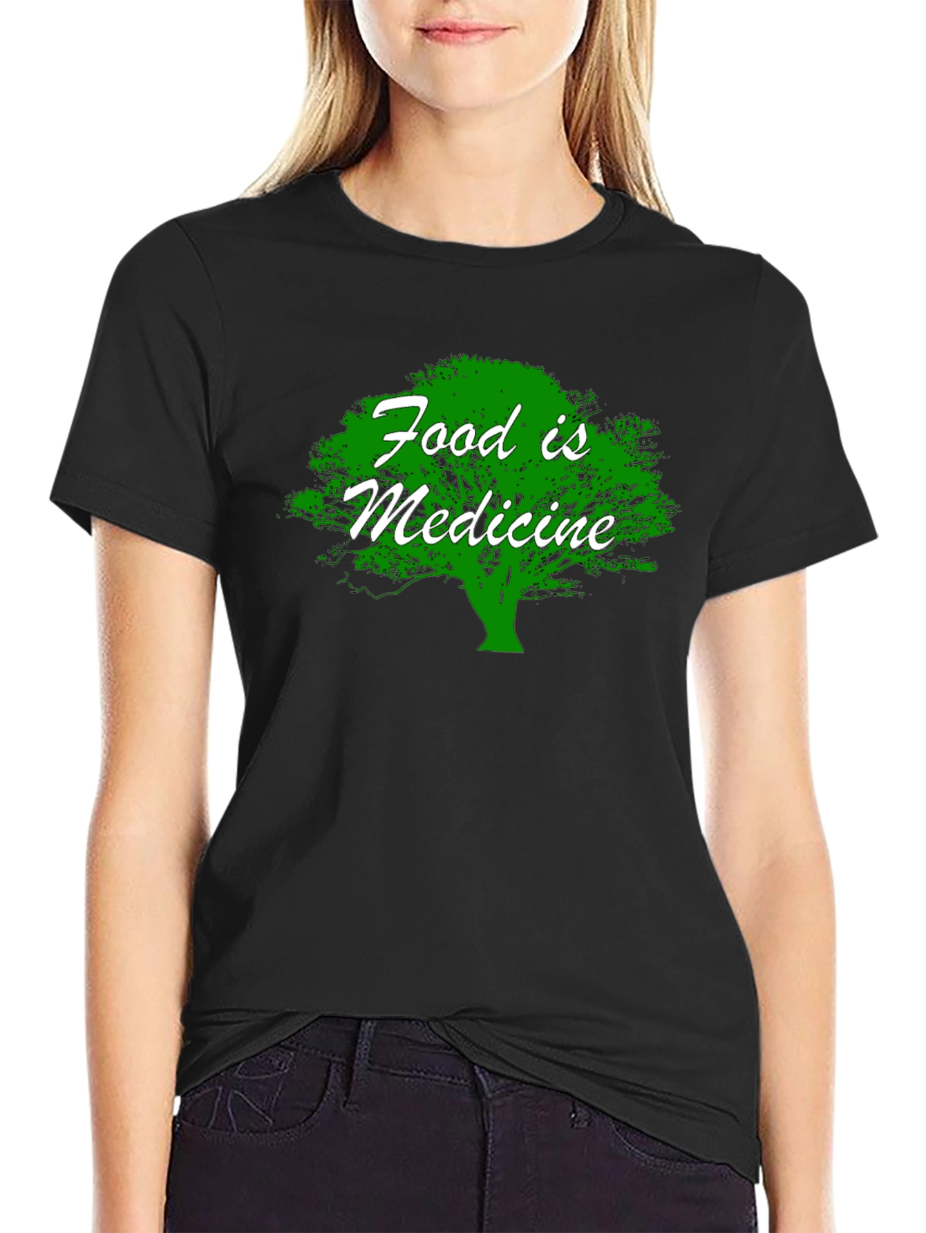 Food is Medicine T-Shirt - Organic Health Tee