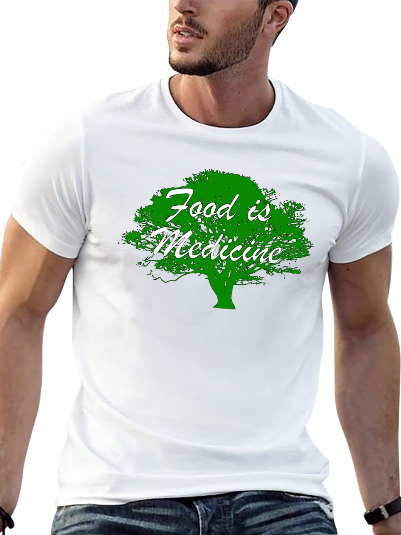 Food is Medicine T-Shirt - Organic Health Tee