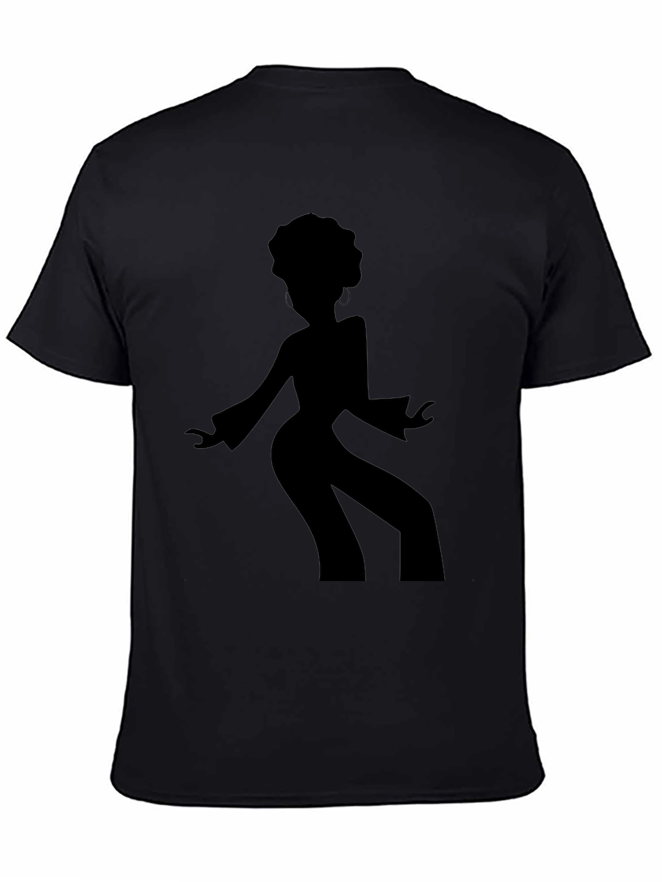 Retro Disco Dancer Silhouette Graphic Tee