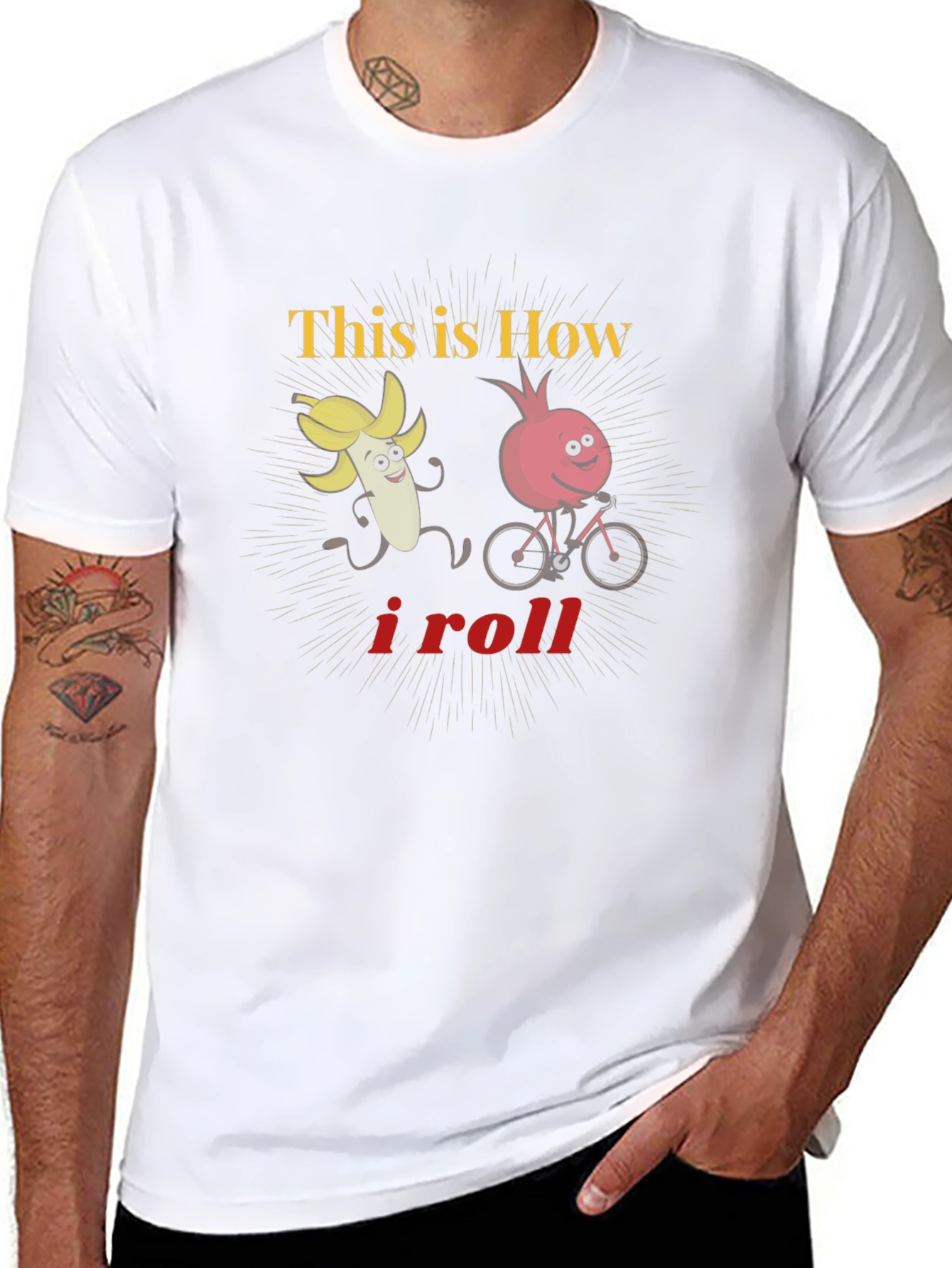 This is How I Roll Funny Graphic T-Shirt
