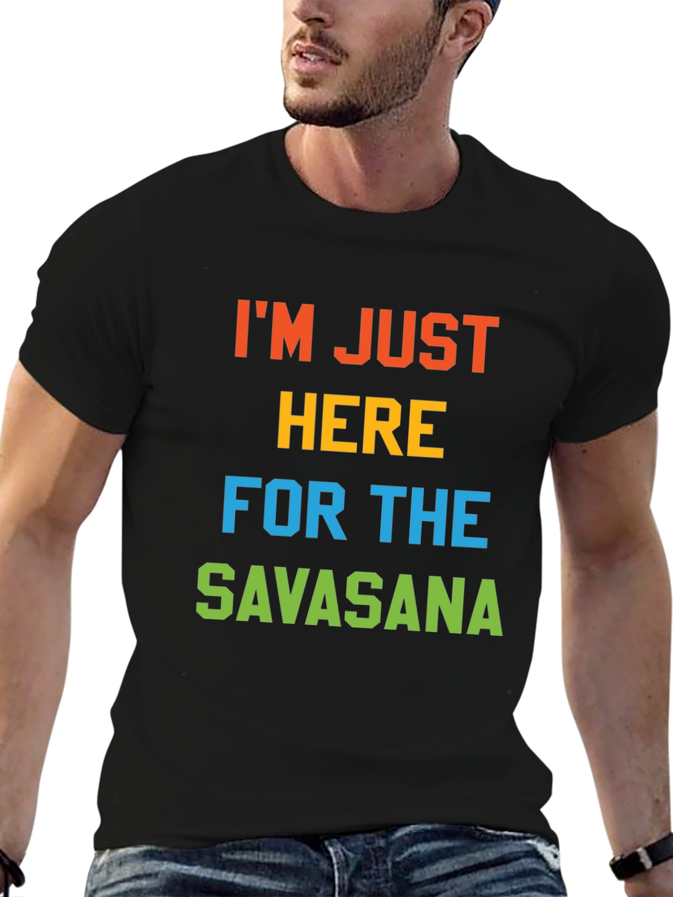 Yoga Savasana Graphic Tee - Comfortable Relaxation Shirt